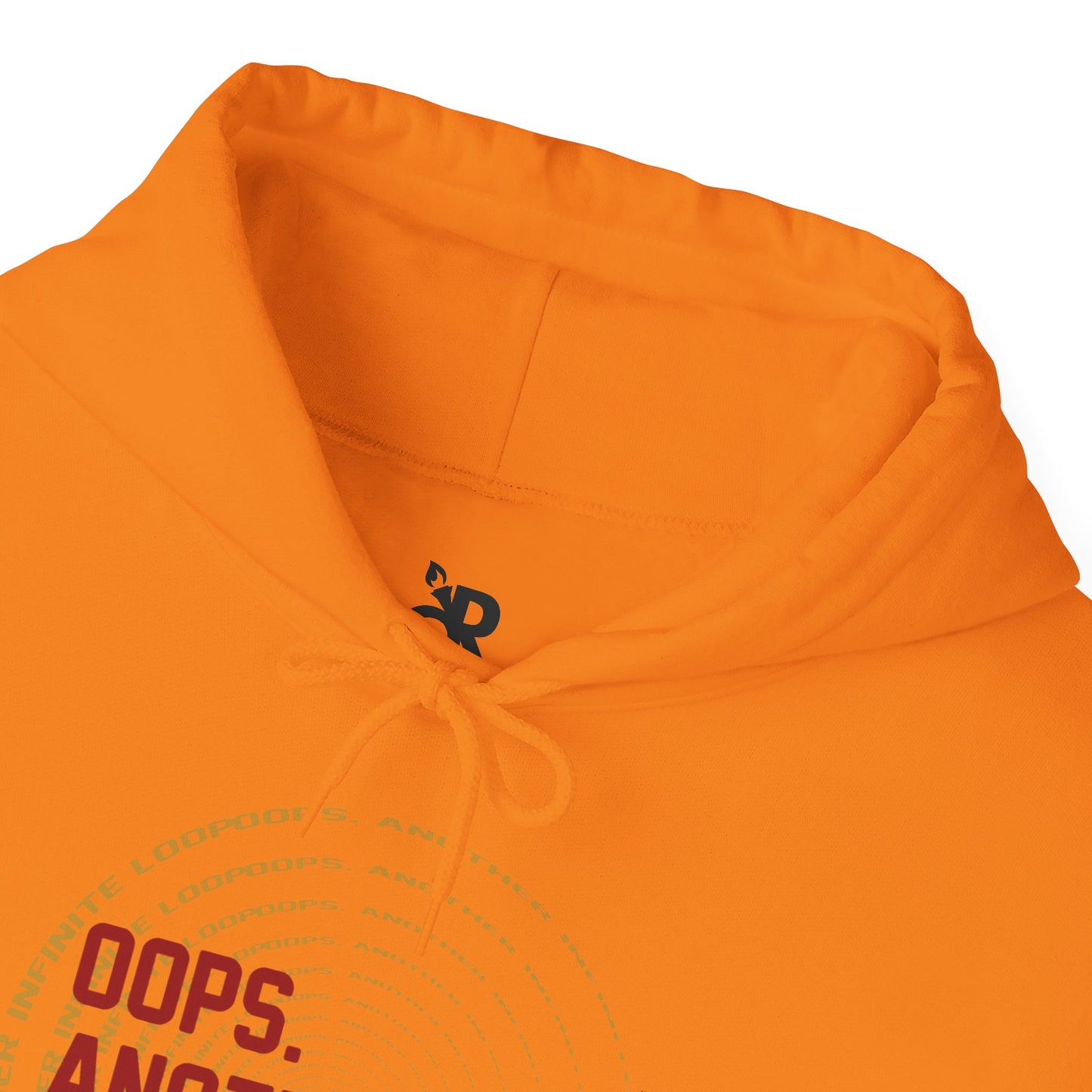 Casual Humor Hoodie - "Oops, Another Infinite Loop" - Unisex Sweatshirt for Programmers, Tech Lovers, Cozy Gift, Autumn Wear, Funny Gift