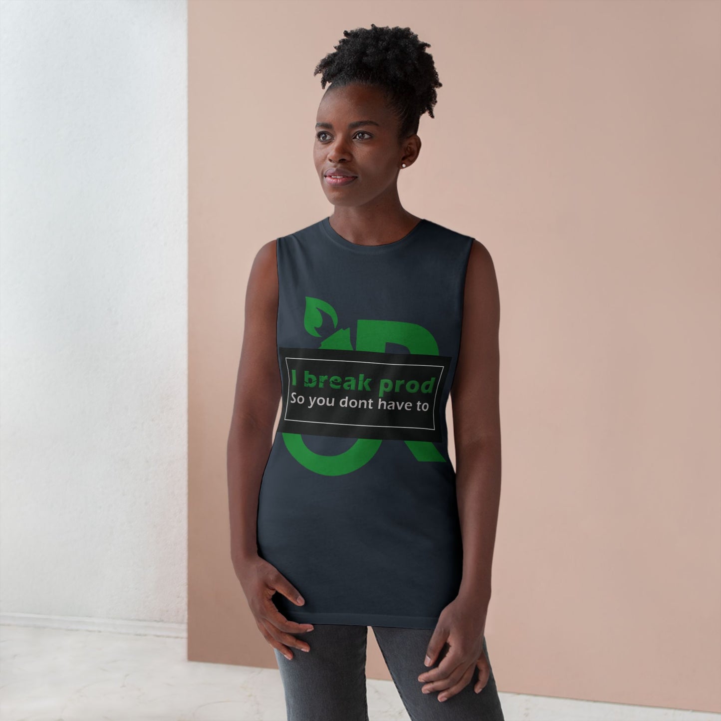 Unisex Motivational Tank Top, I Break Prod Shirt, Fitness Apparel, Workout Gear, Casual Summer Shirt