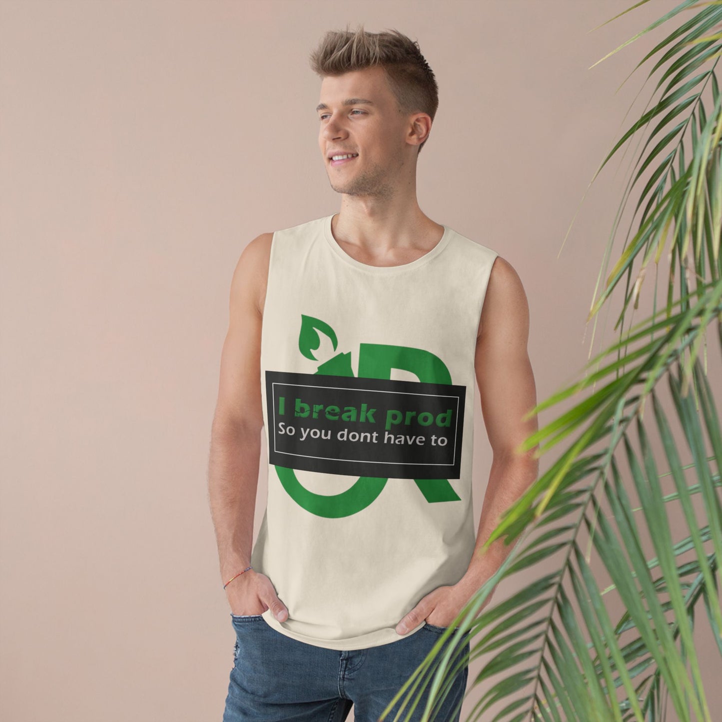 Unisex Motivational Tank Top, I Break Prod Shirt, Fitness Apparel, Workout Gear, Casual Summer Shirt
