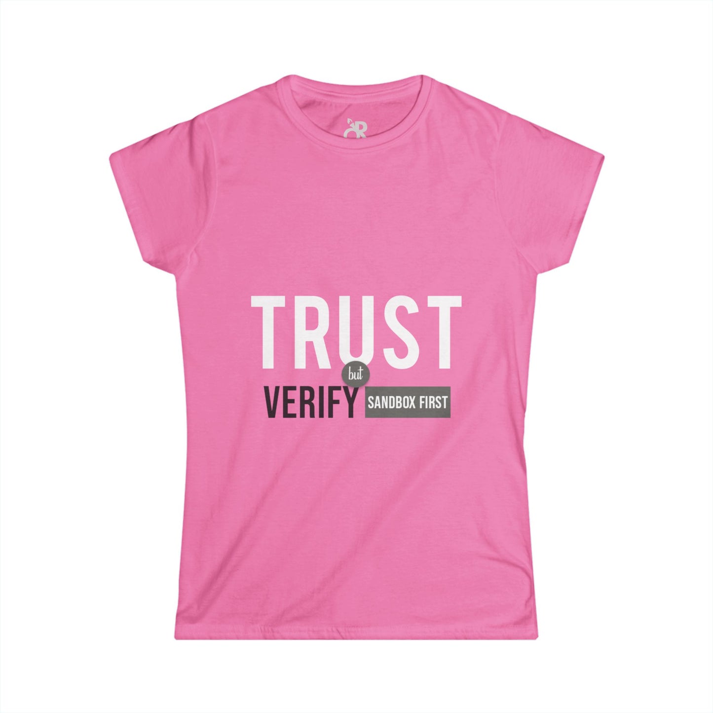 Women's Softstyle Tee - Verify Sandbox First Graphic Tee