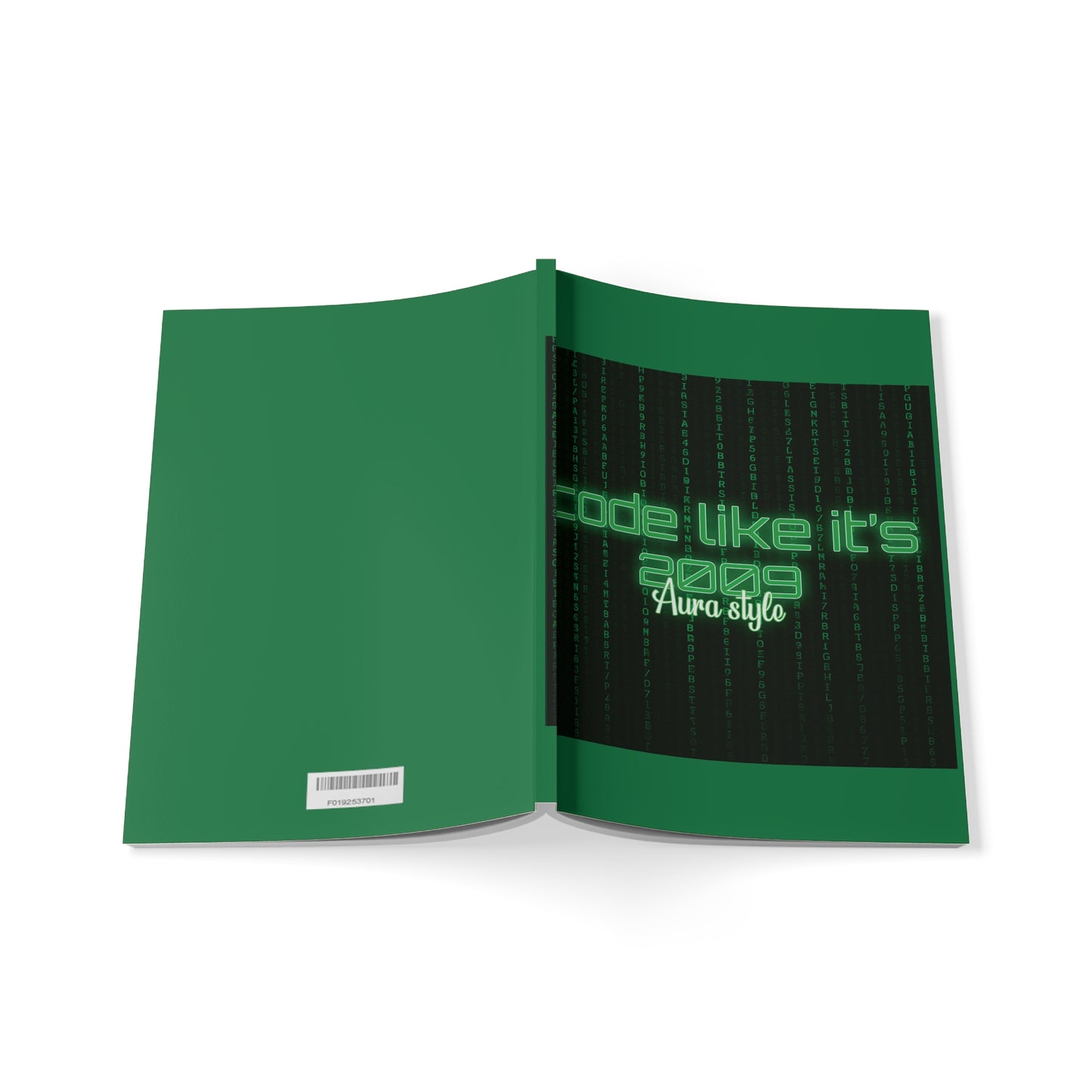 Code Like It's 2009 Softcover Notebook, A5 | Coding Journal, Programmer Gift, Tech Memo Pad, Geeky Stationery, Retro Design