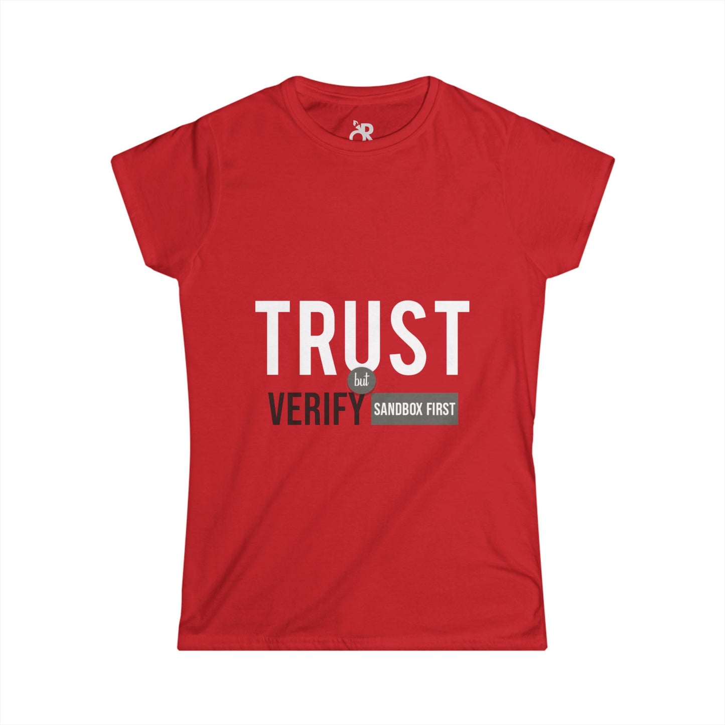 Women's Softstyle Tee - Verify Sandbox First Graphic Tee