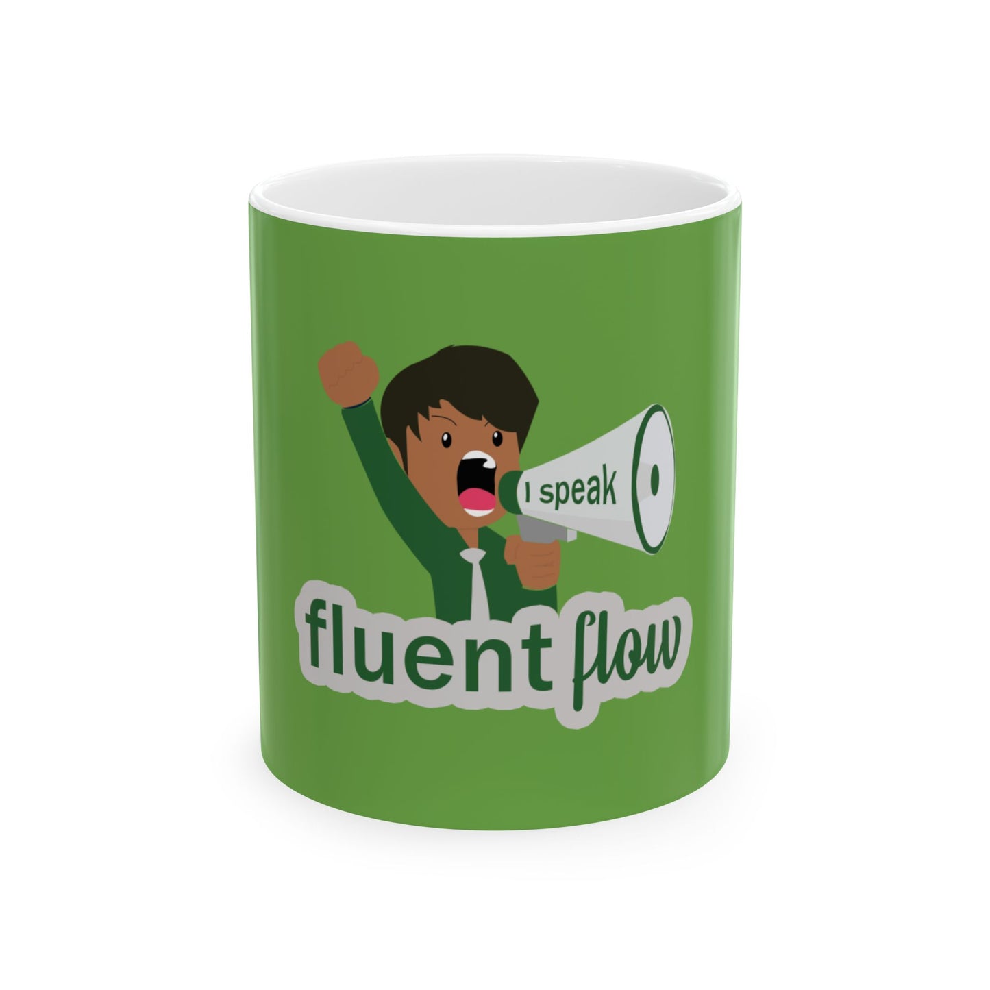 Proud Mug - Bigger Happier & Proud Ceramic Coffee Cup (11oz, 15oz)