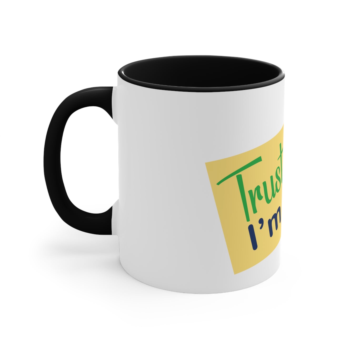 Colorful 'Trust Me, I'm an Admin' Coffee Mug - 11oz - Fun Gift for Office Workers