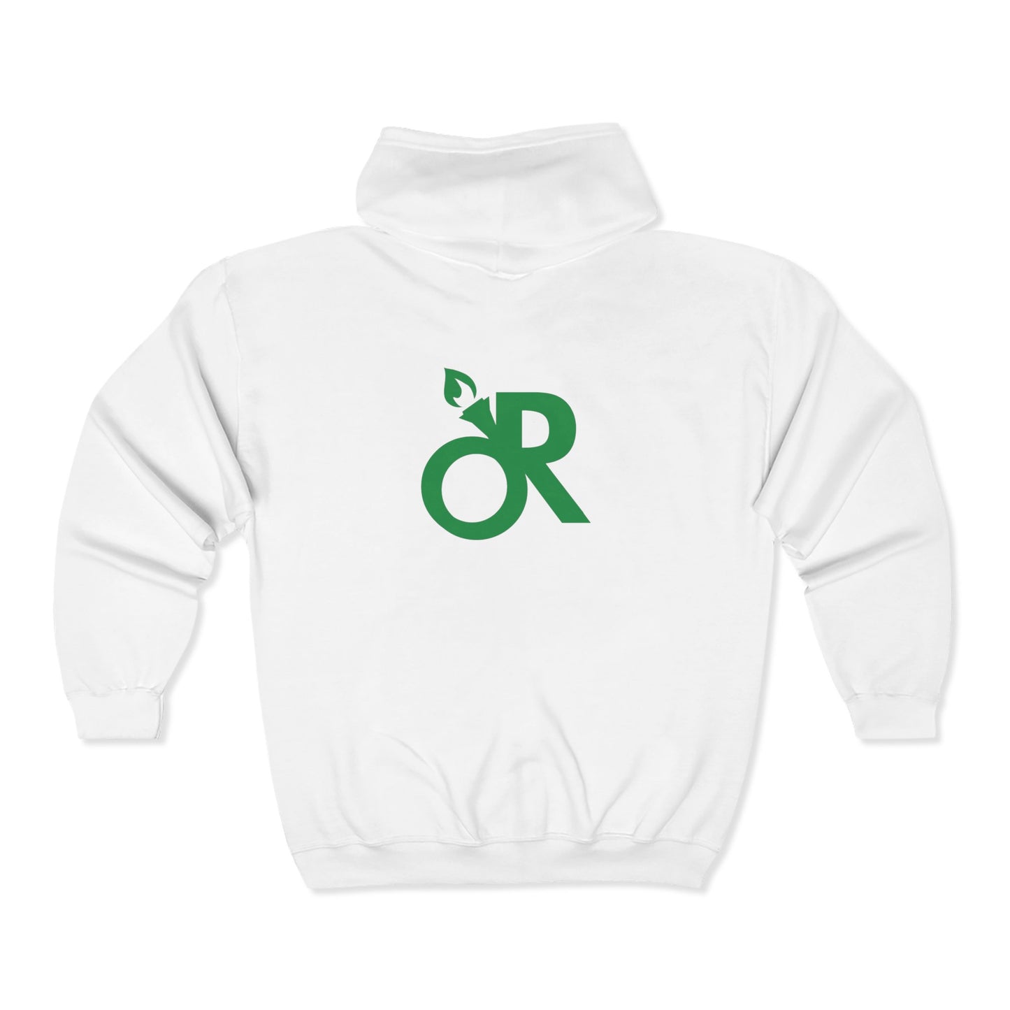 Fluent Flow Full Zip Hoodie – Unisex Heavy Blend Sweatshirt for Creative Souls