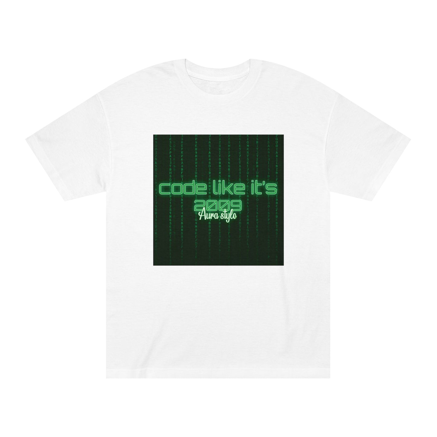 Code Like It's 2009 Unisex Tee, Gamer Shirt, Programmer Gift, Techie Apparel, Coding T-Shirt, Geeky Tee