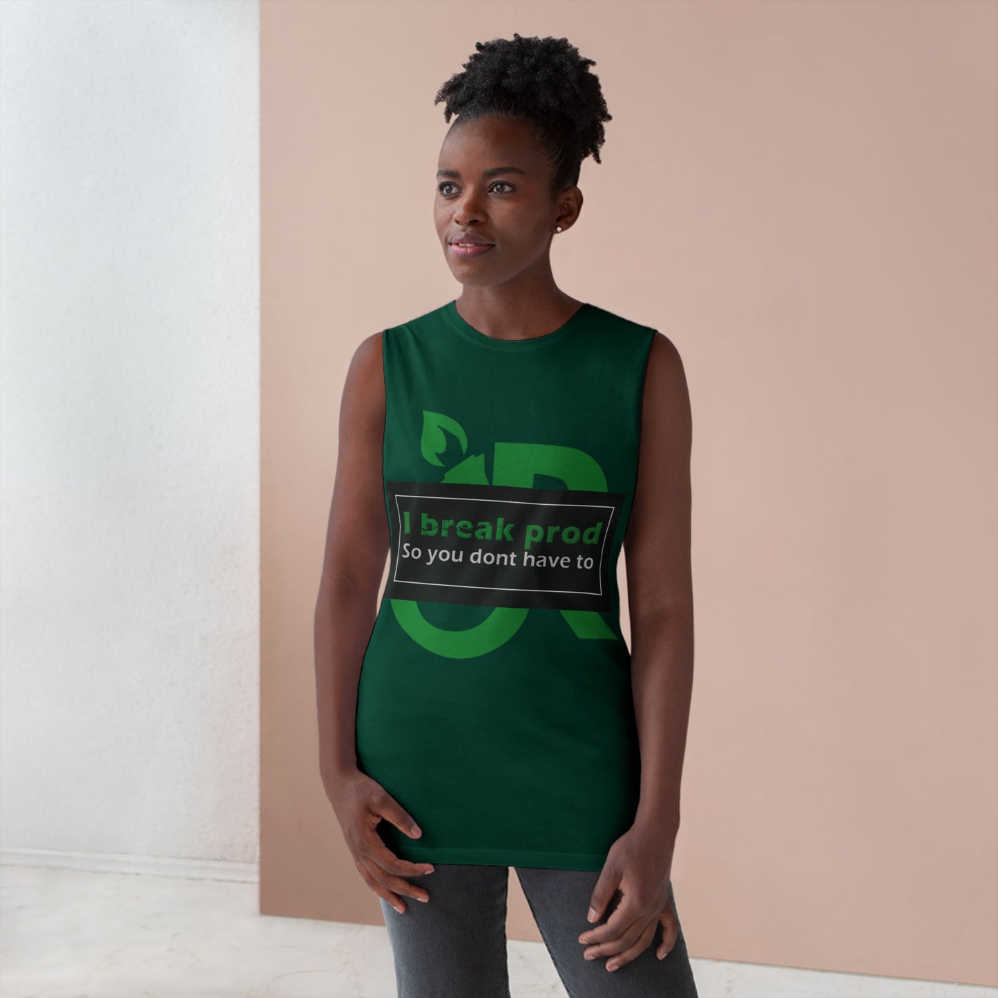 Unisex Motivational Tank Top, I Break Prod Shirt, Fitness Apparel, Workout Gear, Casual Summer Shirt