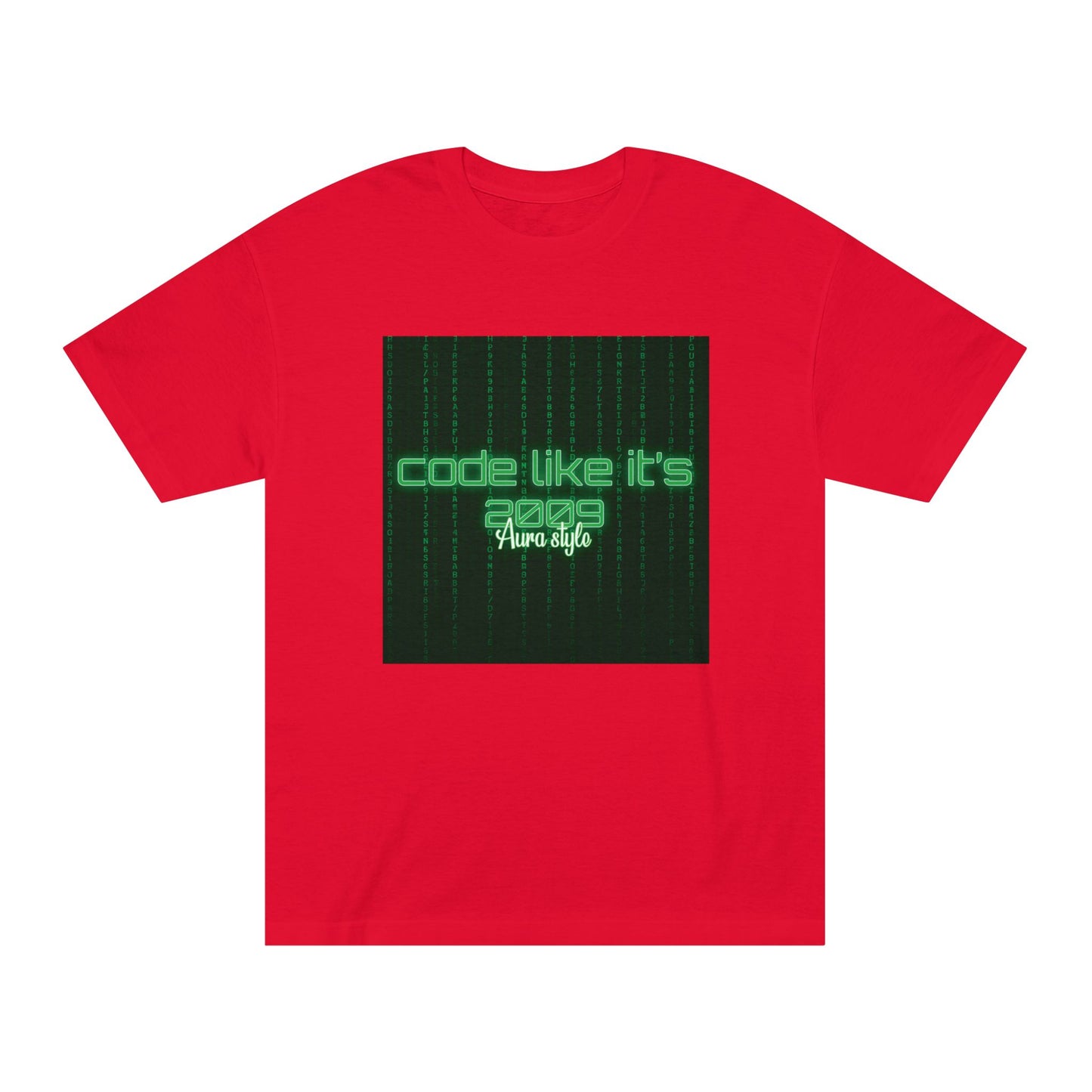 Code Like It's 2009 Unisex Tee, Gamer Shirt, Programmer Gift, Techie Apparel, Coding T-Shirt, Geeky Tee