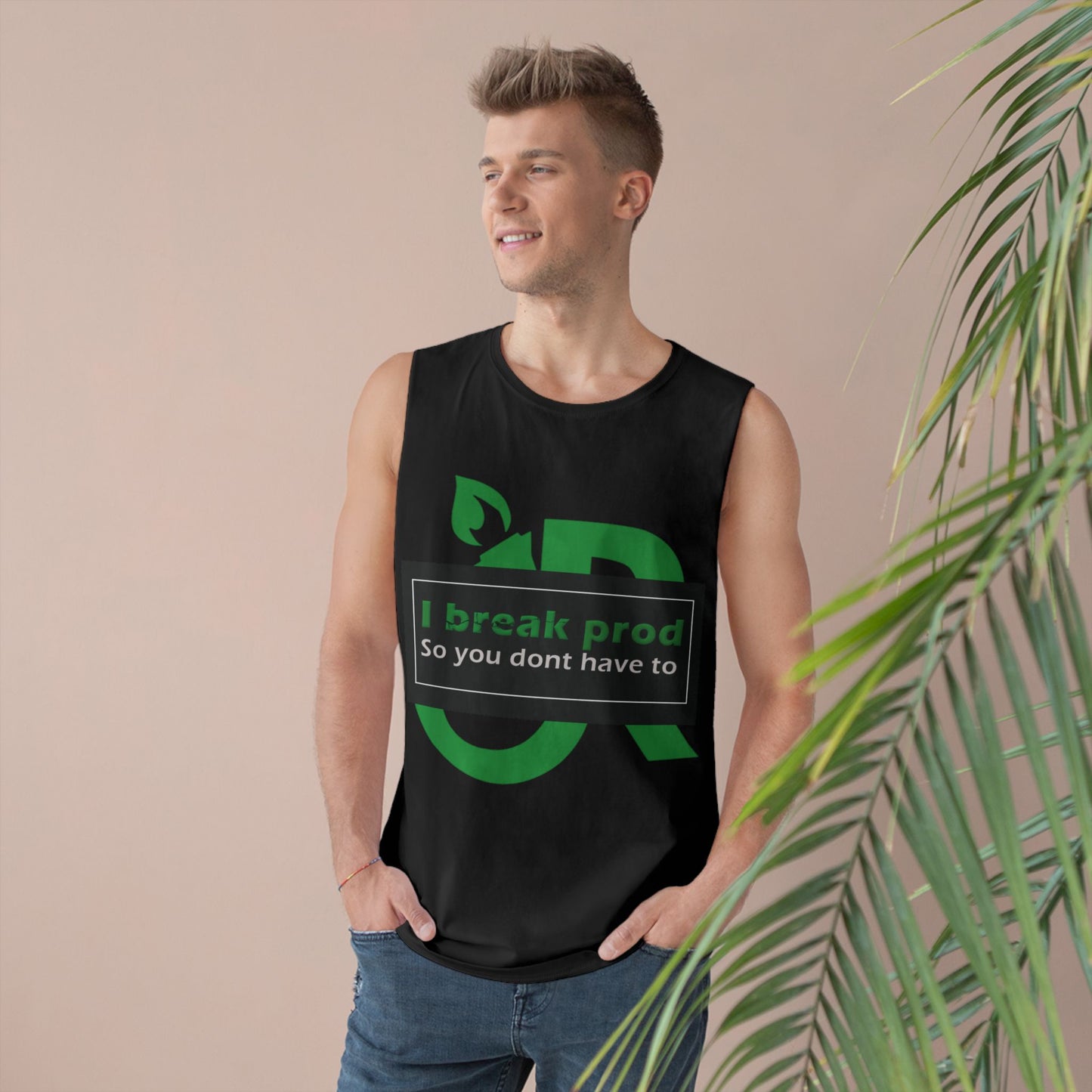 Unisex Motivational Tank Top, I Break Prod Shirt, Fitness Apparel, Workout Gear, Casual Summer Shirt