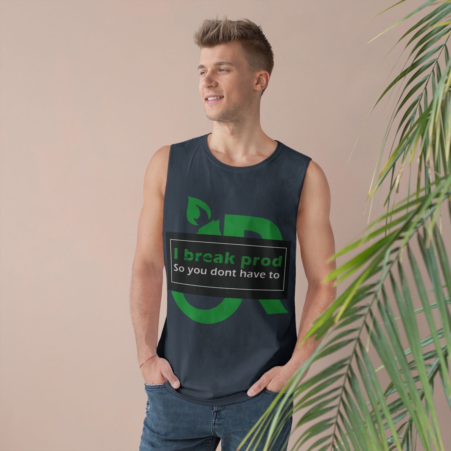 Unisex Motivational Tank Top, I Break Prod Shirt, Fitness Apparel, Workout Gear, Casual Summer Shirt