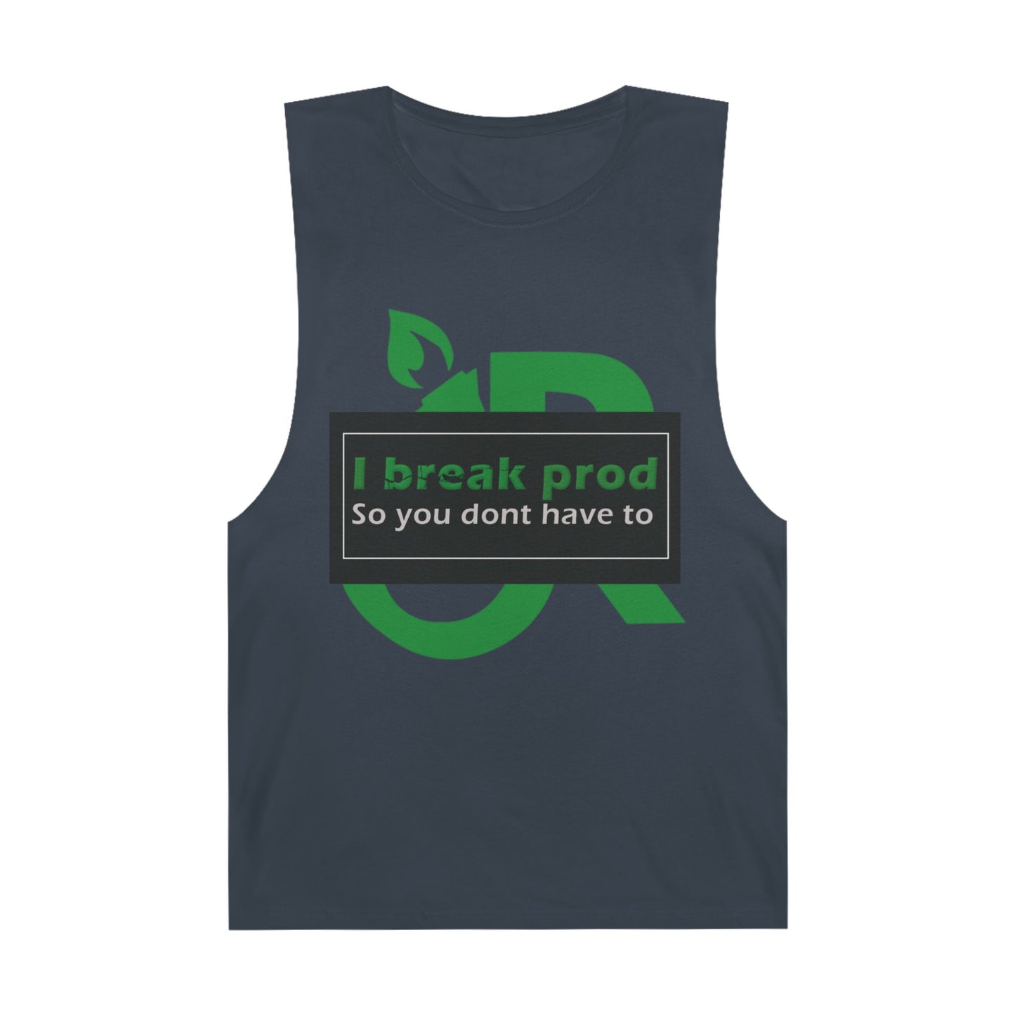 Unisex Motivational Tank Top, I Break Prod Shirt, Fitness Apparel, Workout Gear, Casual Summer Shirt