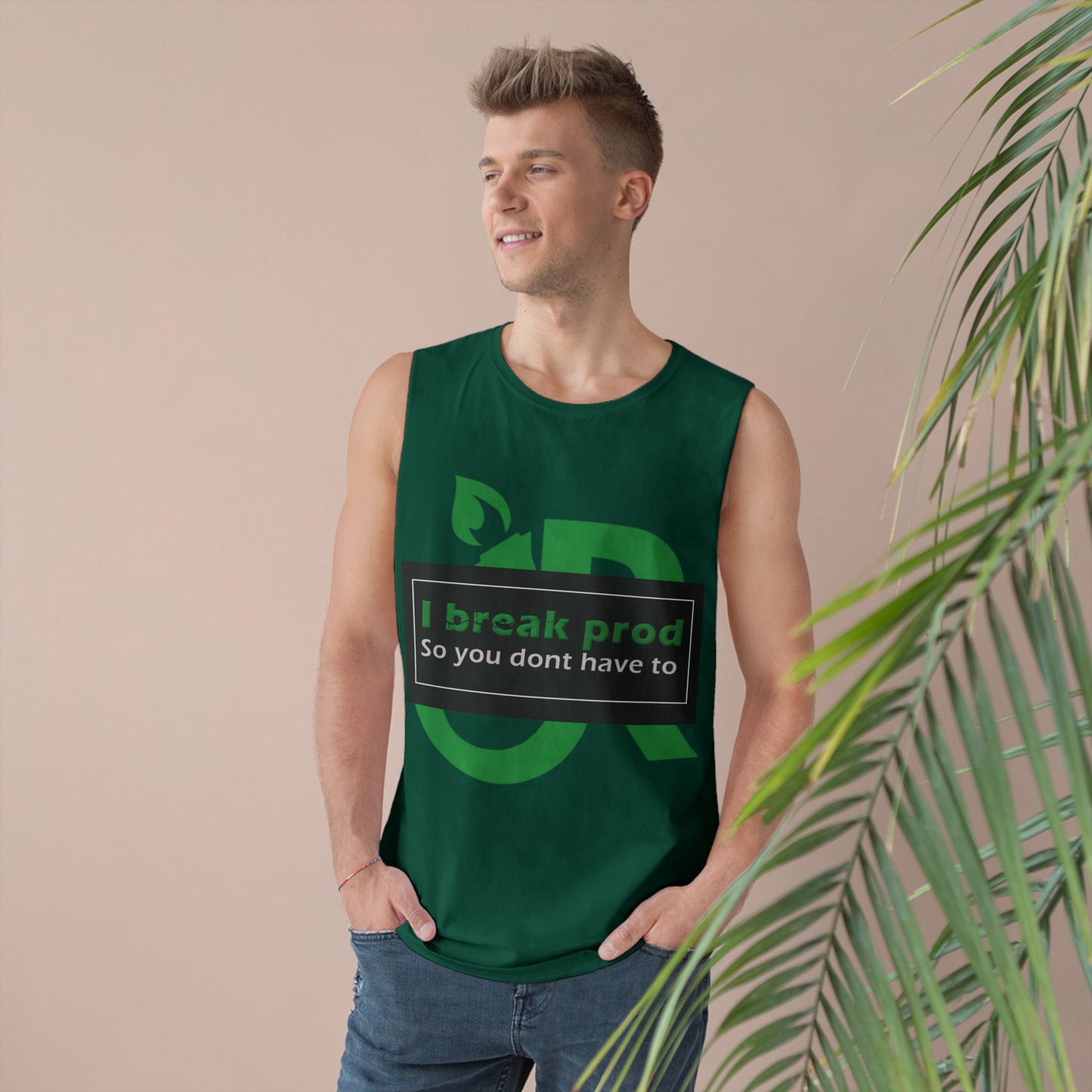 Unisex Motivational Tank Top, I Break Prod Shirt, Fitness Apparel, Workout Gear, Casual Summer Shirt