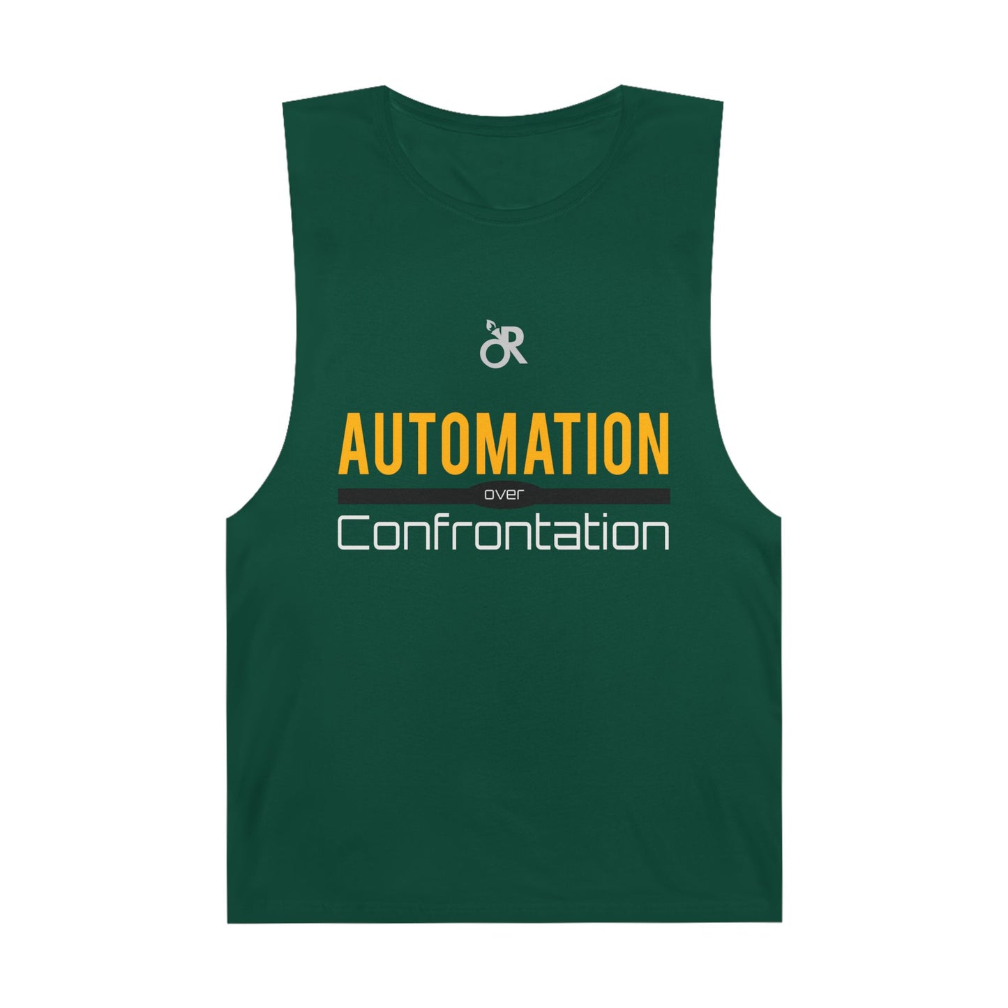 Unisex Automation Tank Top, Casual Athletic Wear, Summer Essential, Fitness Apparel, Gift for Tech Lovers, Workout Shirt