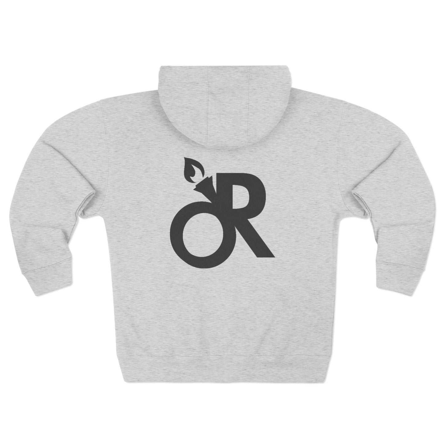 Inspirational Zip Hoodie, Cozy Sweatshirt, Stylish Layer, Unisex Casual Wear, Gift for Friends, Motivational Apparel