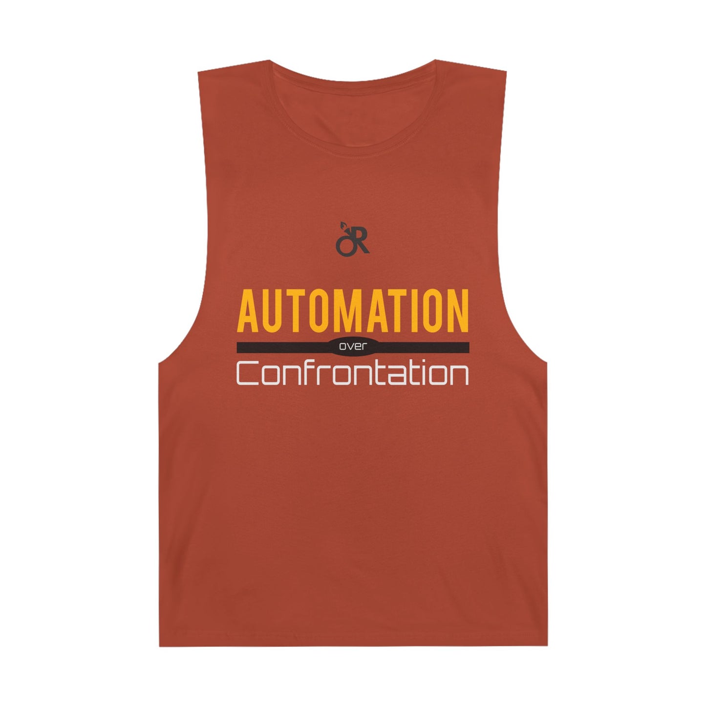 Unisex Automation Tank Top, Casual Athletic Wear, Summer Essential, Fitness Apparel, Gift for Tech Lovers, Workout Shirt