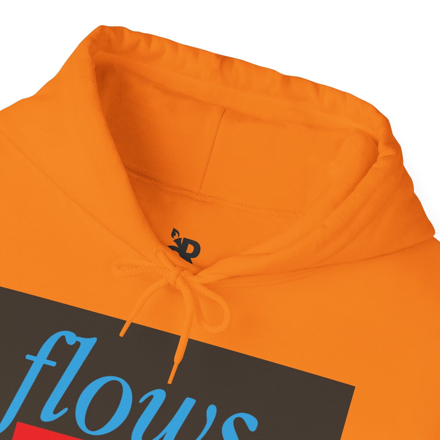 Trendy Hoodie with 'flows before bros' Design, Unisex Sweatshirt, Casual Wear, Gift for Friends, Everyday Comfort