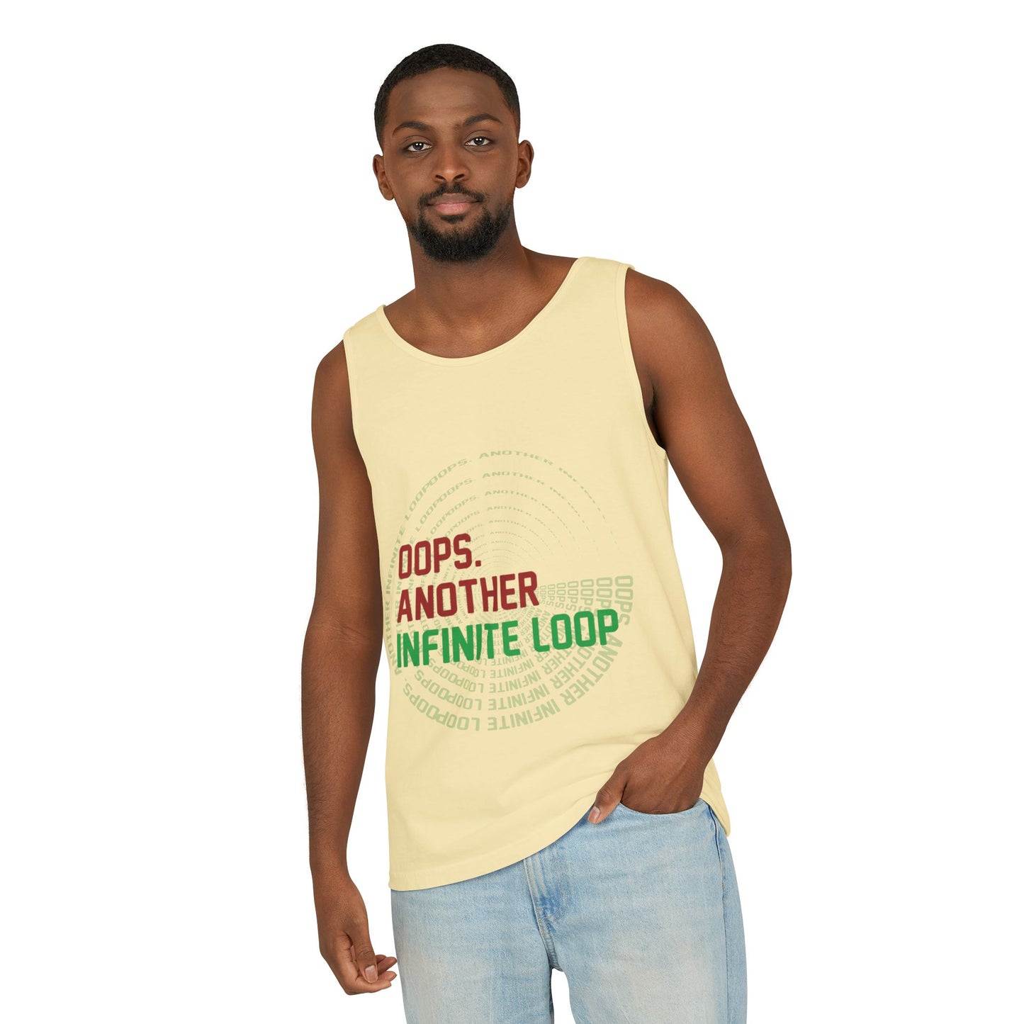 Oops, Another Infinite Loop Tank Top | Cotton Summer Tee, Gift for Tech Lovers, Casual Wear, Programming Humor Shirt, Comfortable [...]