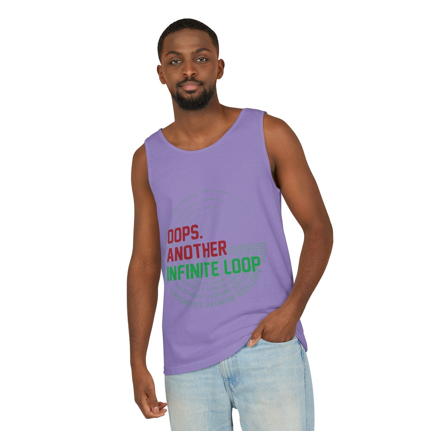 Oops, Another Infinite Loop Tank Top | Cotton Summer Tee, Gift for Tech Lovers, Casual Wear, Programming Humor Shirt, Comfortable [...]
