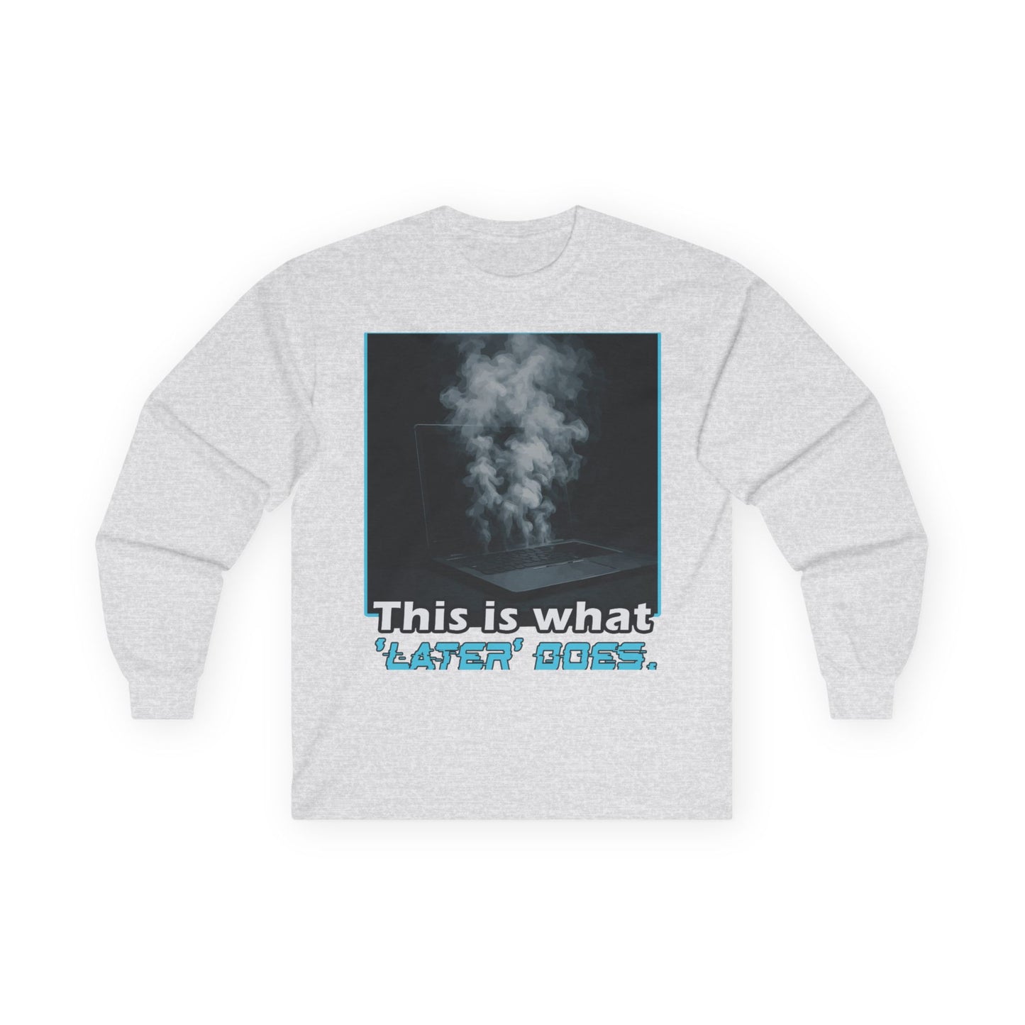 Unisex Long Sleeve Tee: This is what 'Liter' Does, Comfortable Casual Wear, Gift for Readers, Cozy Book Lover Apparel, Perfect for [...]