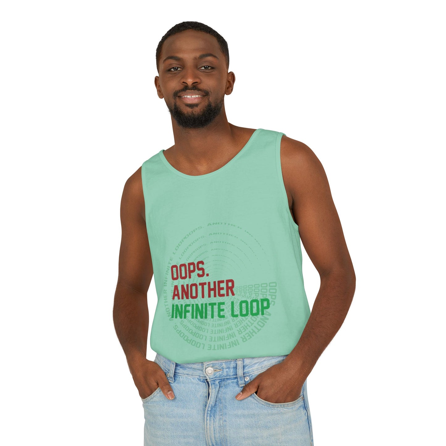 Oops, Another Infinite Loop Tank Top | Cotton Summer Tee, Gift for Tech Lovers, Casual Wear, Programming Humor Shirt, Comfortable [...]