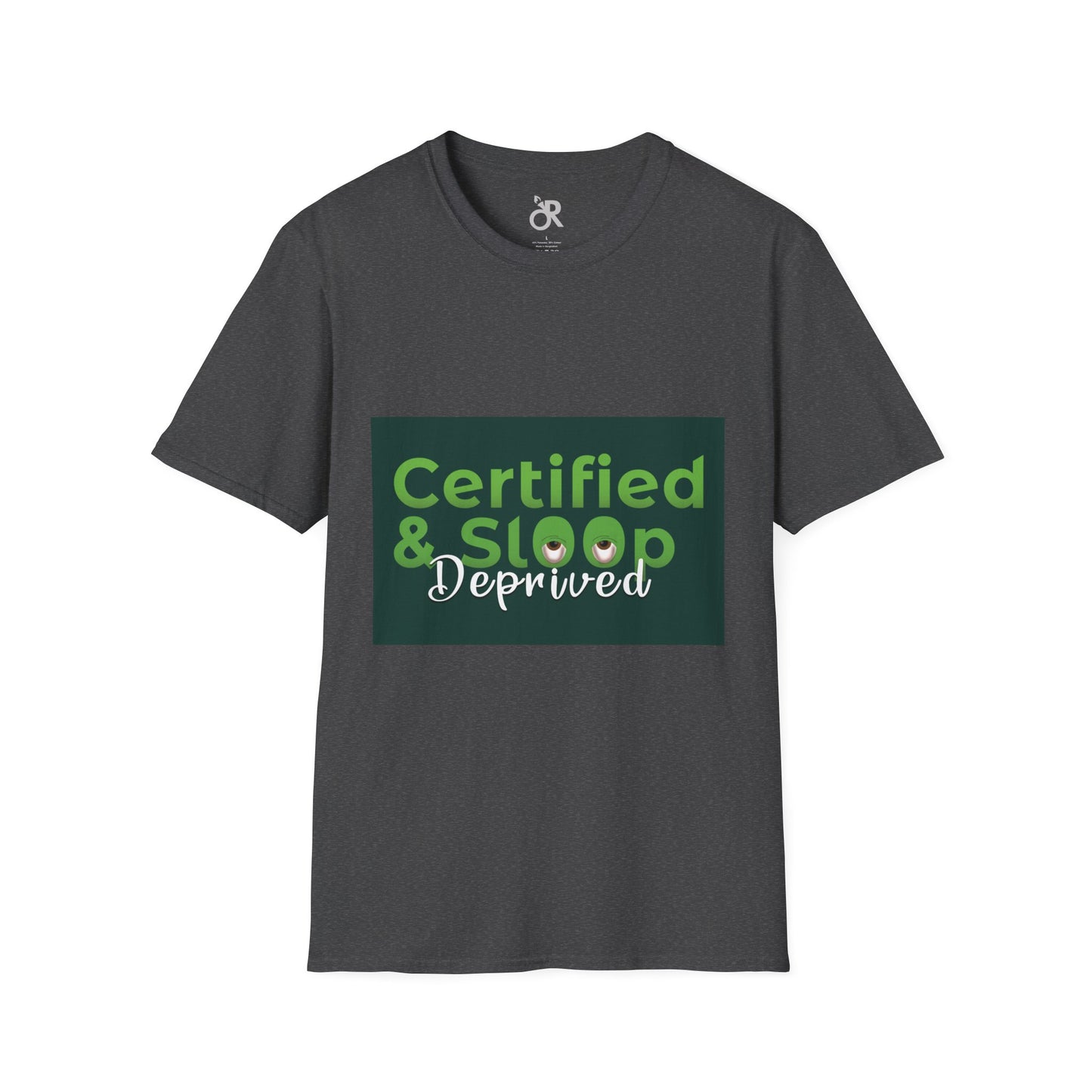 Certified & Sleep Deprived Unisex Softstyle T-Shirt