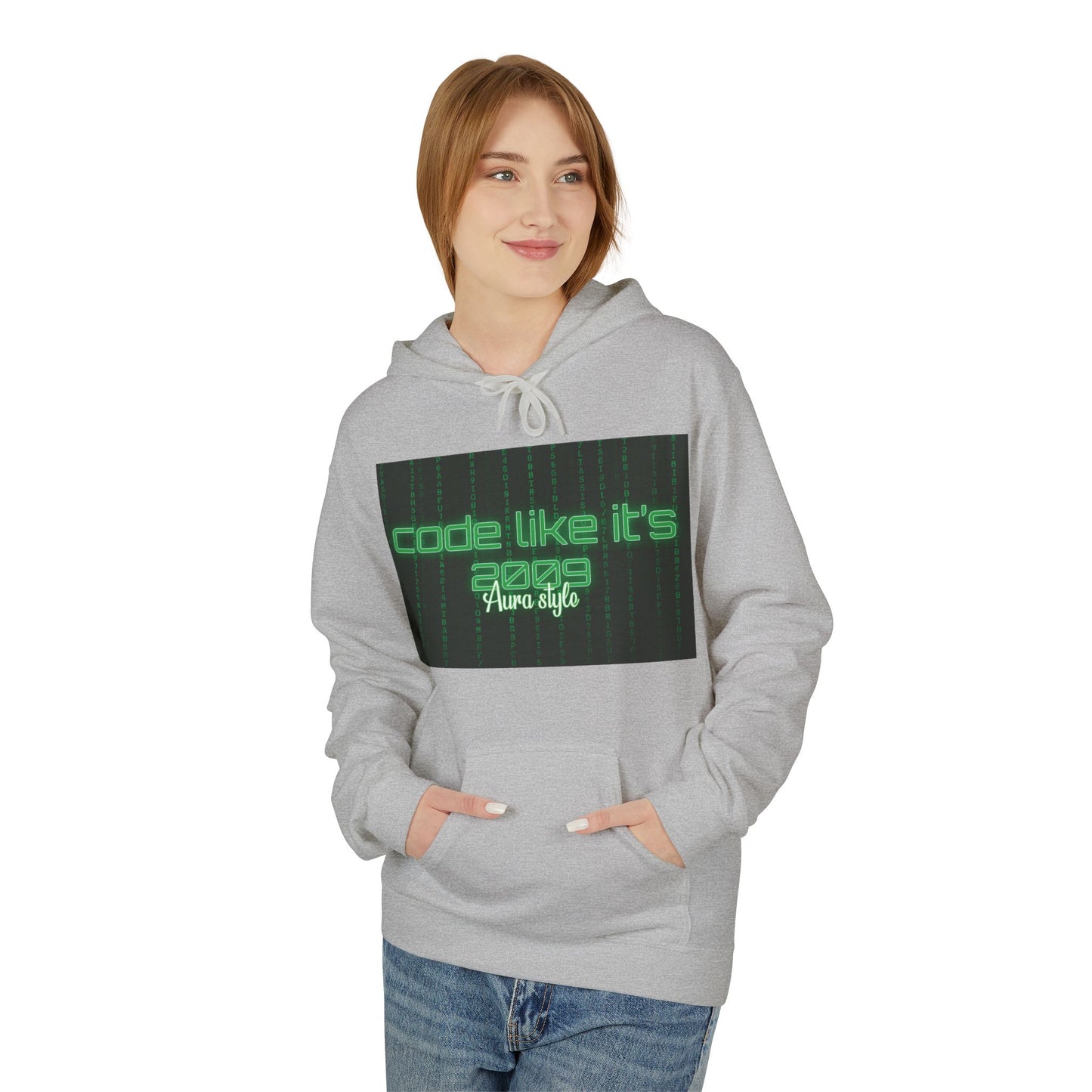 Code Like It's 2009 Hoodie - Unisex Midweight Fleece for Programmers