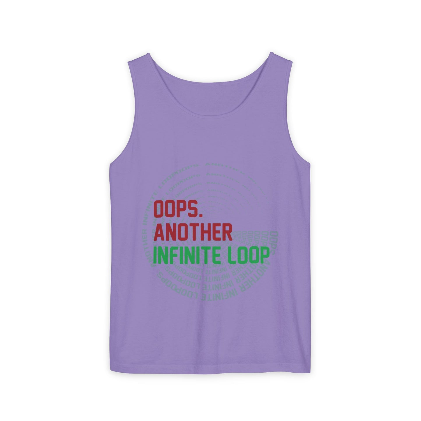 Oops, Another Infinite Loop Tank Top | Cotton Summer Tee, Gift for Tech Lovers, Casual Wear, Programming Humor Shirt, Comfortable [...]