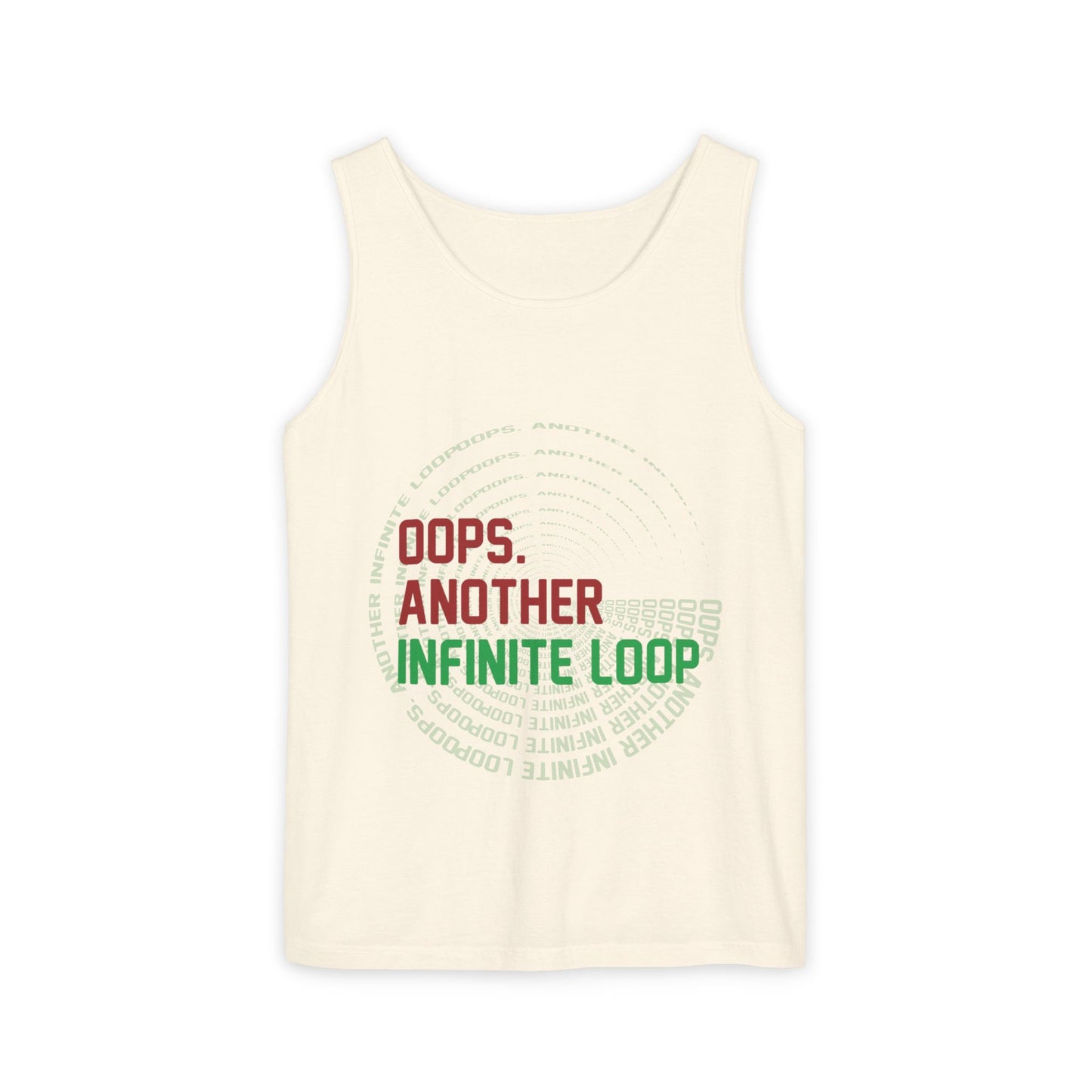 Oops, Another Infinite Loop Tank Top | Cotton Summer Tee, Gift for Tech Lovers, Casual Wear, Programming Humor Shirt, Comfortable [...]