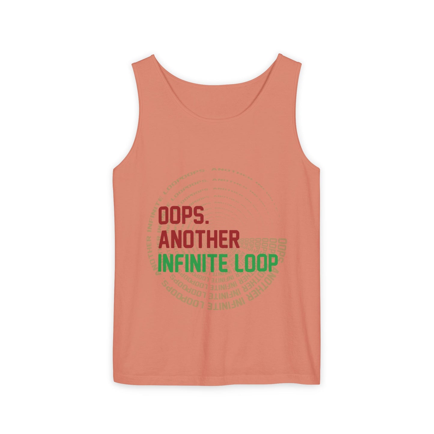 Oops, Another Infinite Loop Tank Top | Cotton Summer Tee, Gift for Tech Lovers, Casual Wear, Programming Humor Shirt, Comfortable [...]