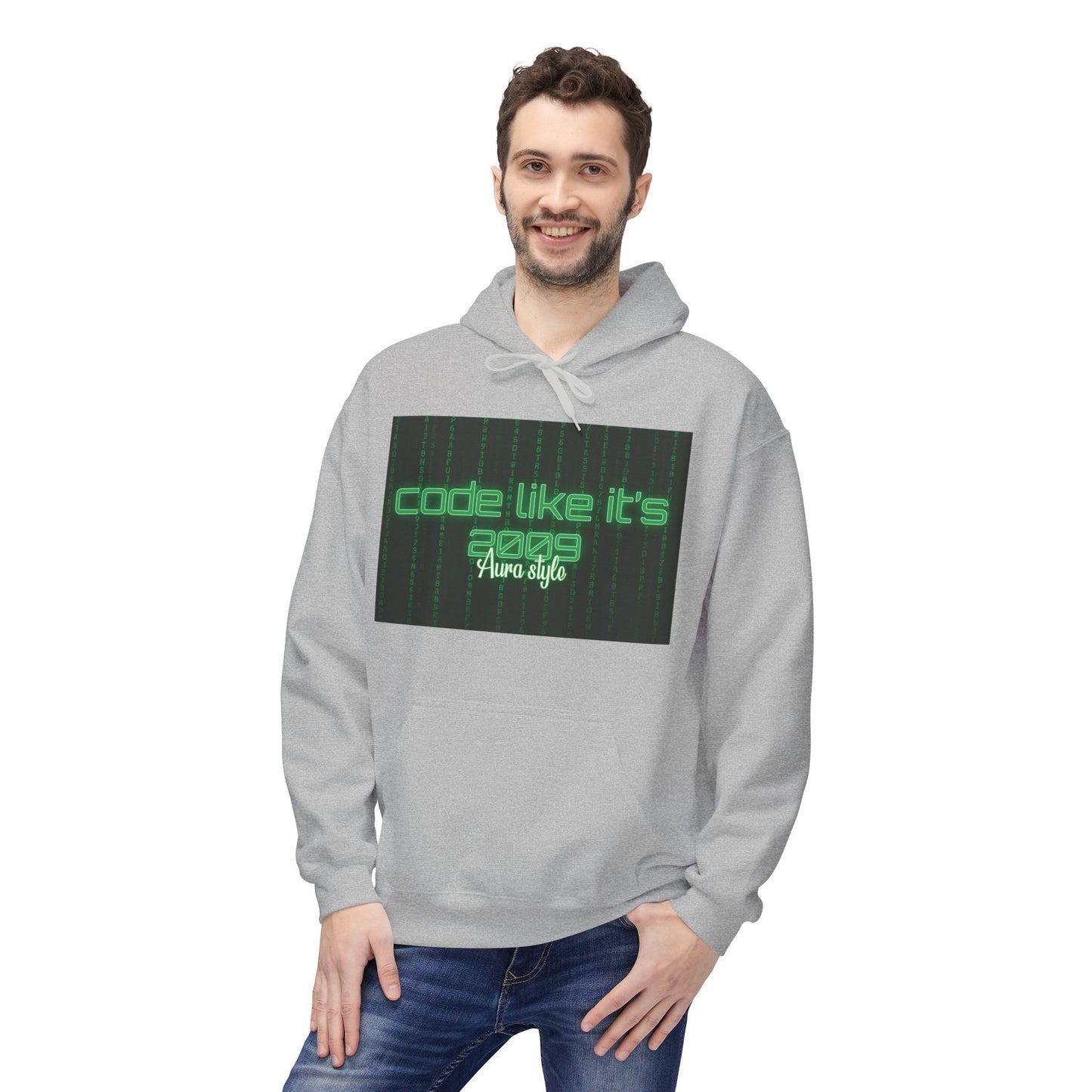 Code Like It's 2009 Hoodie - Unisex Midweight Fleece for Programmers