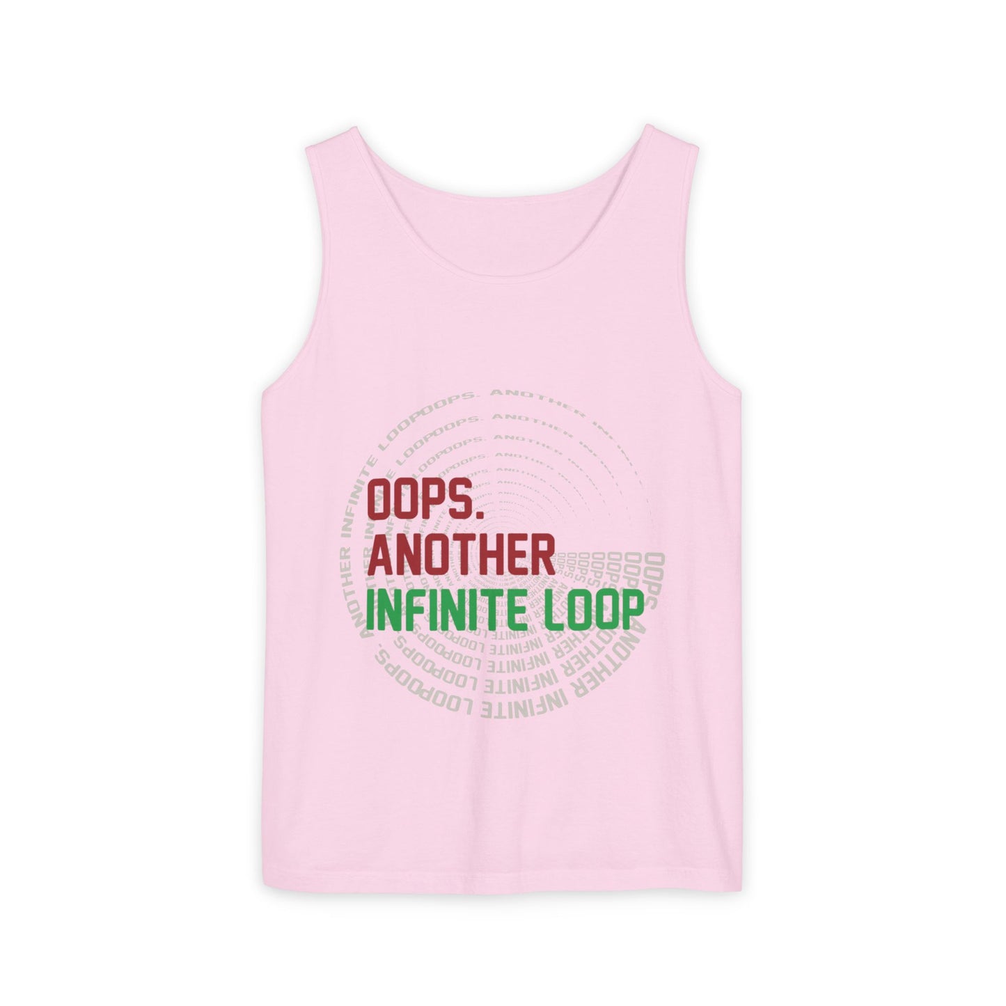 Oops, Another Infinite Loop Tank Top | Cotton Summer Tee, Gift for Tech Lovers, Casual Wear, Programming Humor Shirt, Comfortable [...]