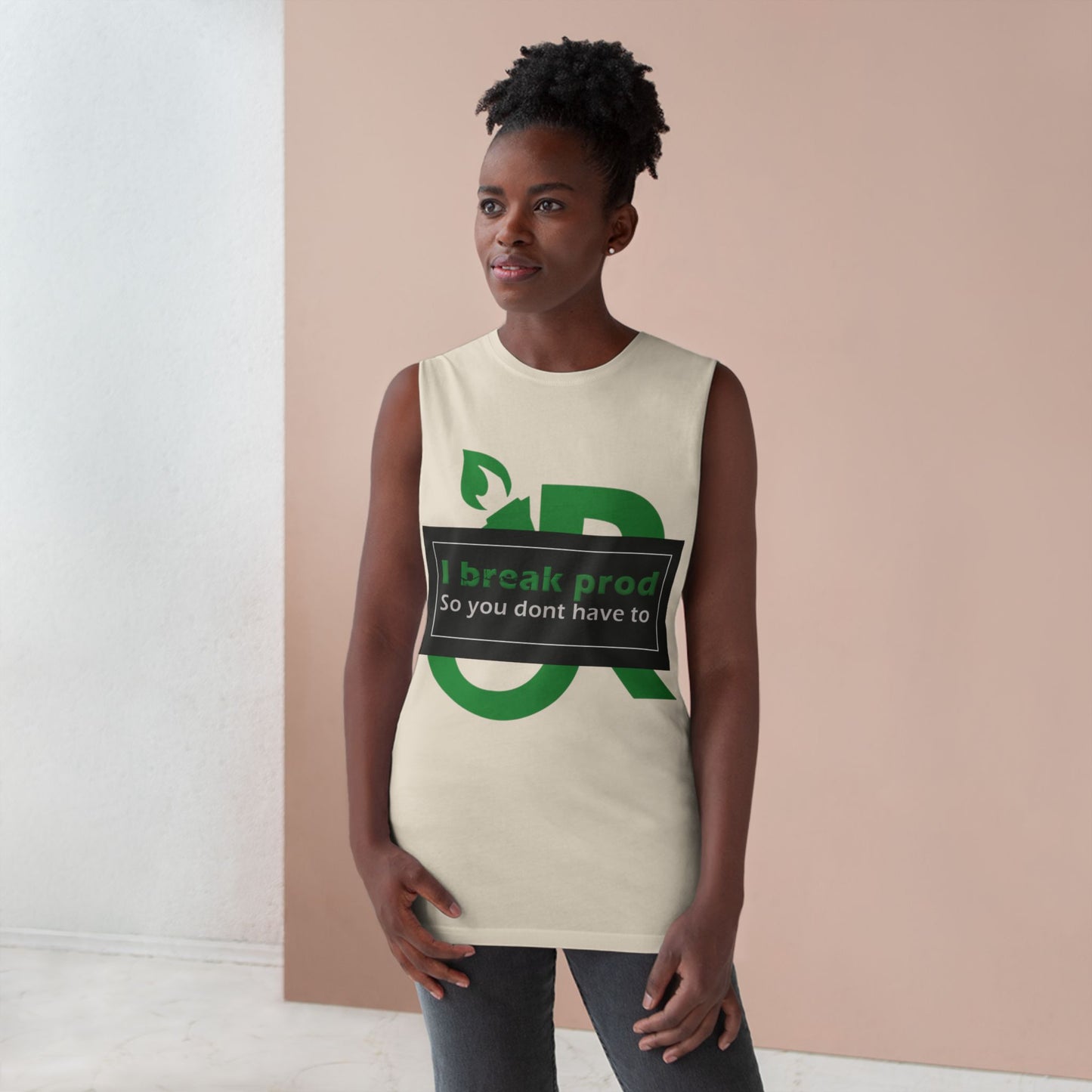 Unisex Motivational Tank Top, I Break Prod Shirt, Fitness Apparel, Workout Gear, Casual Summer Shirt