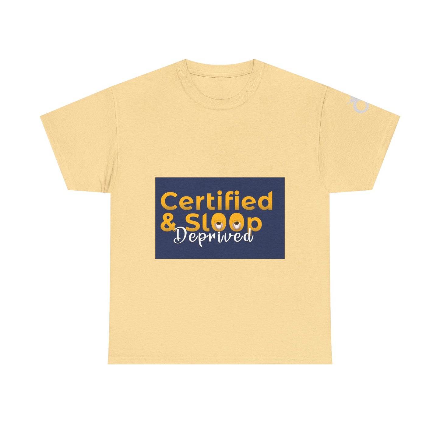 Certified & Sleep Deprived Unisex Heavy Cotton Tee - Perfect for Casual Wear and Nautical Lovers