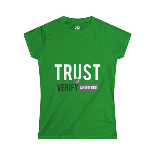 Women's Softstyle Tee - Verify Sandbox First Graphic Tee