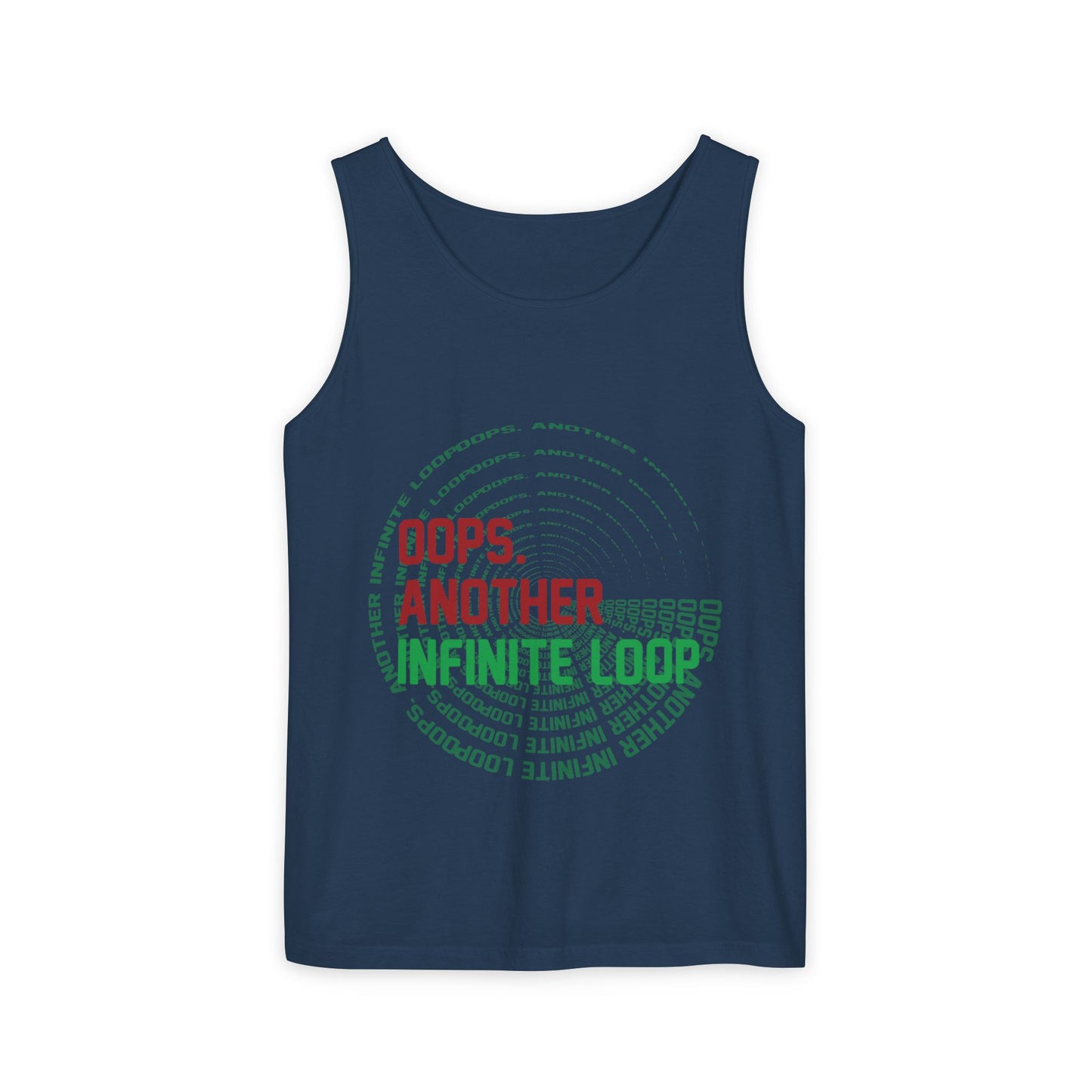 Oops, Another Infinite Loop Tank Top | Cotton Summer Tee, Gift for Tech Lovers, Casual Wear, Programming Humor Shirt, Comfortable [...]