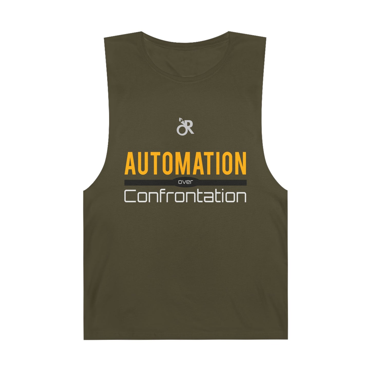 Unisex Automation Tank Top, Casual Athletic Wear, Summer Essential, Fitness Apparel, Gift for Tech Lovers, Workout Shirt