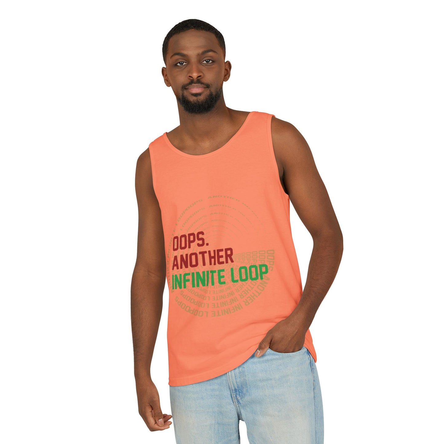 Oops, Another Infinite Loop Tank Top | Cotton Summer Tee, Gift for Tech Lovers, Casual Wear, Programming Humor Shirt, Comfortable [...]