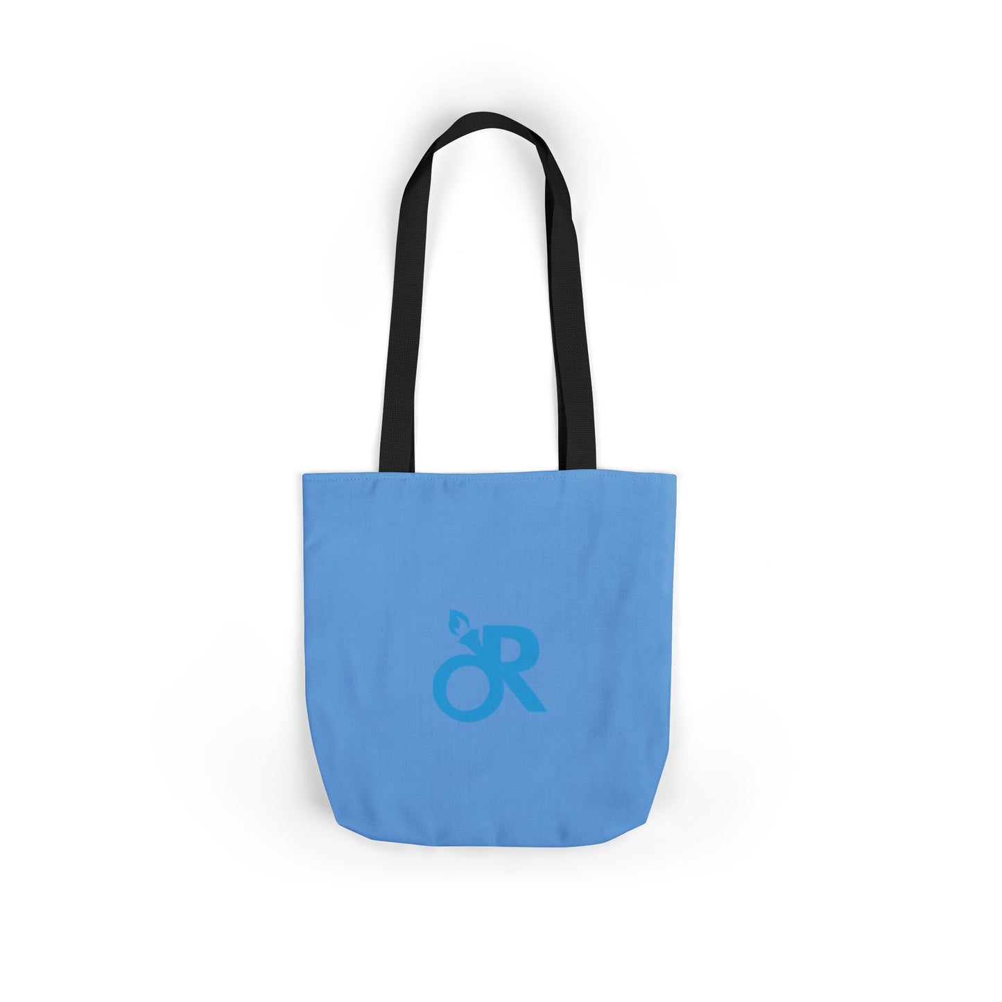 Vibrant Canvas Tote Bag with 5-Color Straps, Eco-Friendly Shopping Bag, Gift for Her, Beach Bag, Daily Use Tote