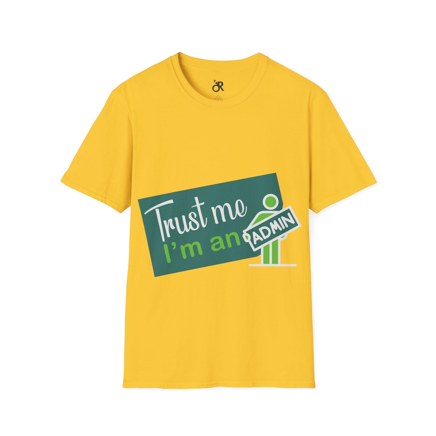 Trust Me I'm an Admin Unisex T-Shirt, Ideal for Techies, Gifts for IT Professionals, Casual Wear, Funny Office Shirt, Geek Humor Tee