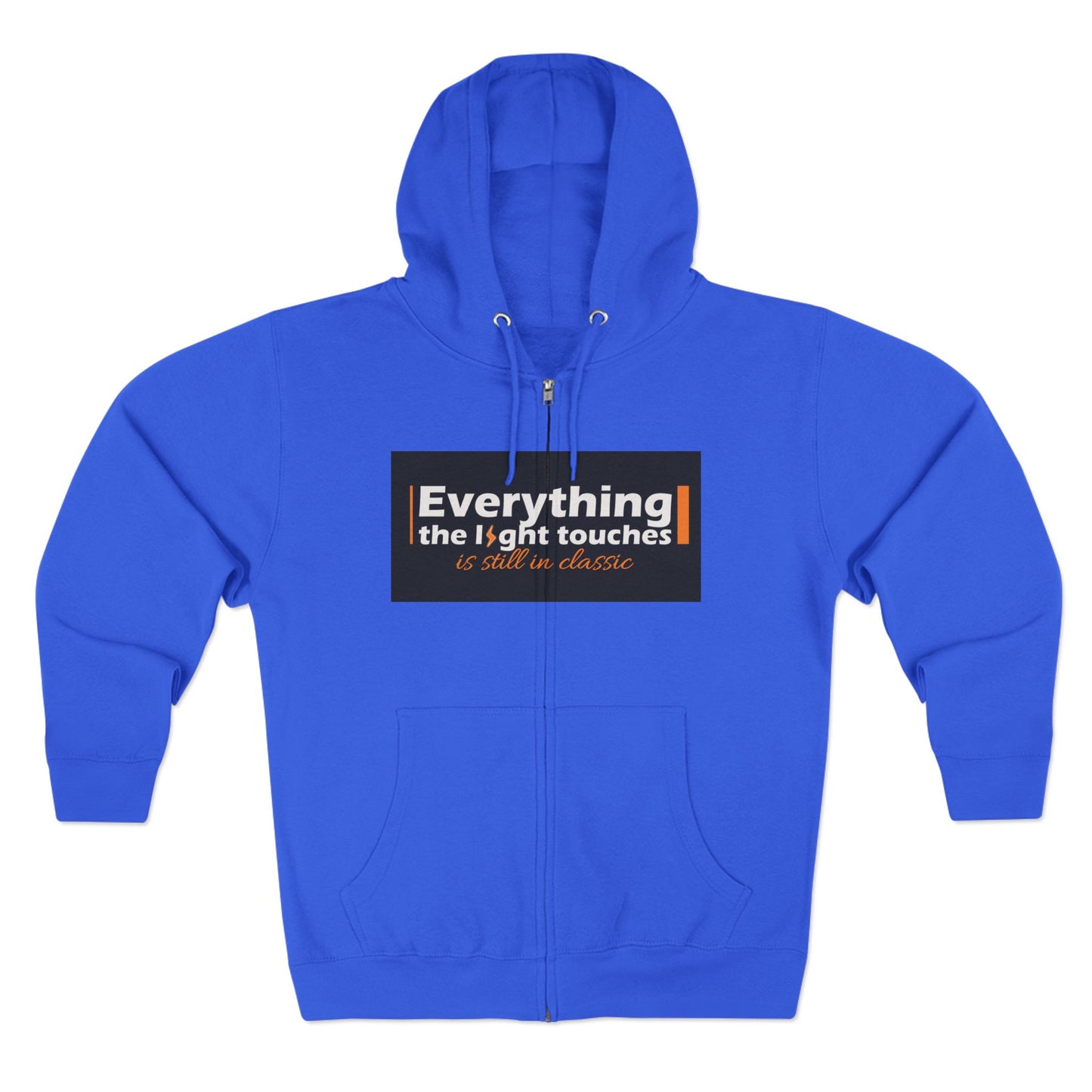 Inspirational Zip Hoodie, Cozy Sweatshirt, Stylish Layer, Unisex Casual Wear, Gift for Friends, Motivational Apparel