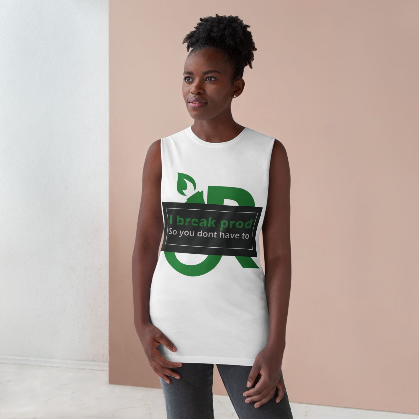 Unisex Motivational Tank Top, I Break Prod Shirt, Fitness Apparel, Workout Gear, Casual Summer Shirt