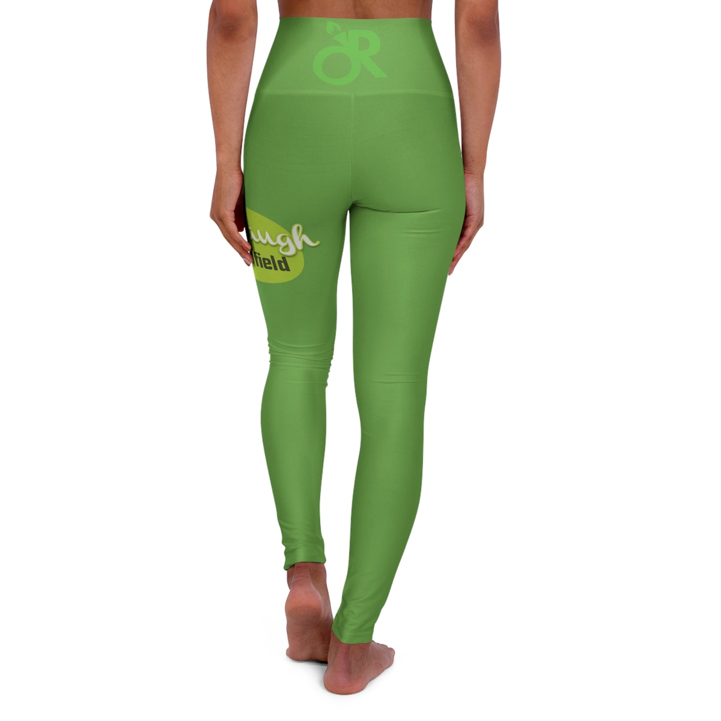 High Waisted Yoga Leggings - Live Laugh League, Activewear for Fitness, Gym, Yoga, Pilates, Gift for Her