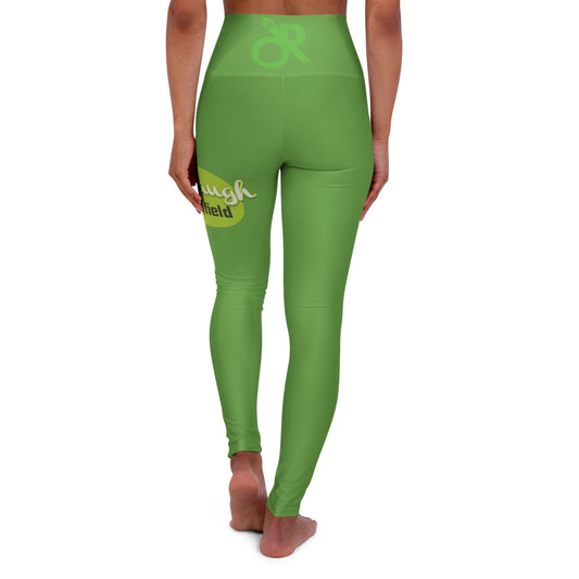 High Waisted Yoga Leggings - Live Laugh League, Activewear for Fitness, Gym, Yoga, Pilates, Gift for Her