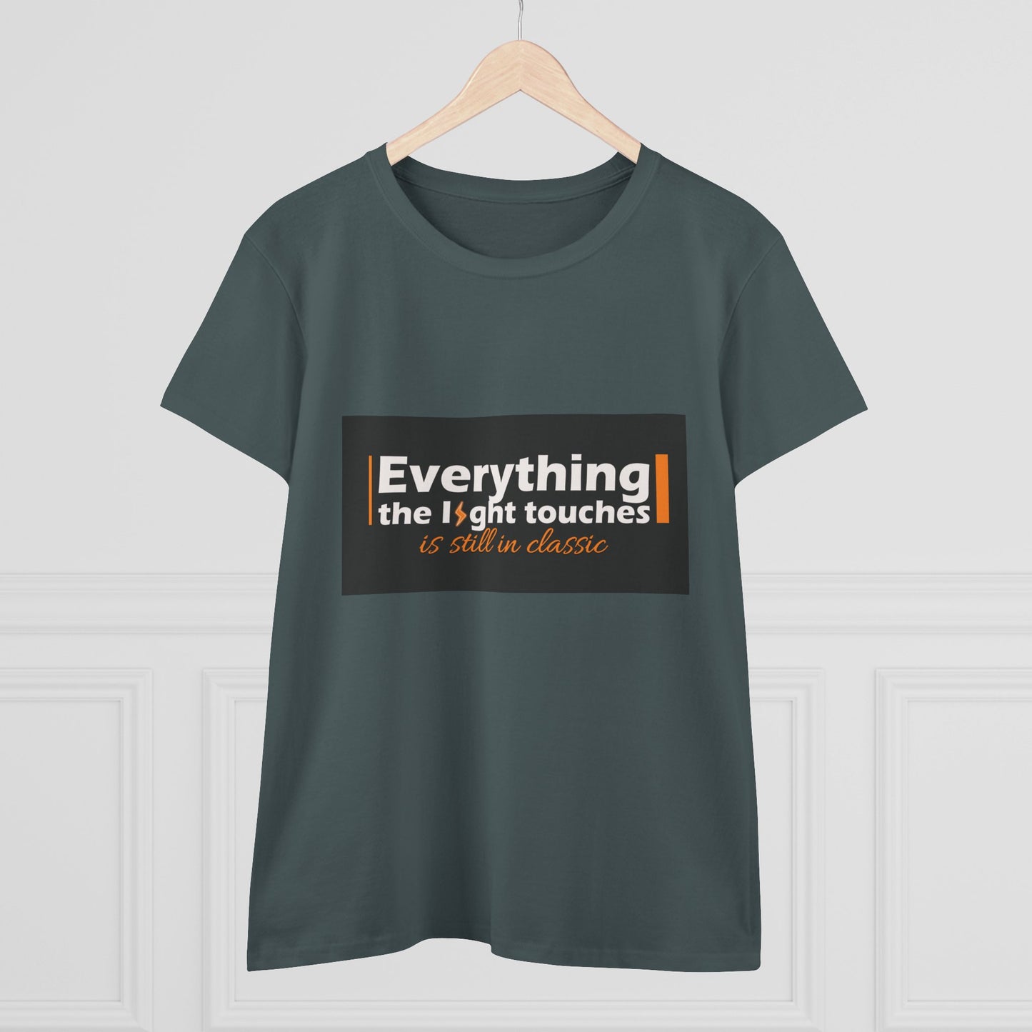 Stylish Inspirational Tee - Everything the Light Touches, Motivational Shirt for Women, Casual Everyday Wear, Gift Idea for Friends, [...]