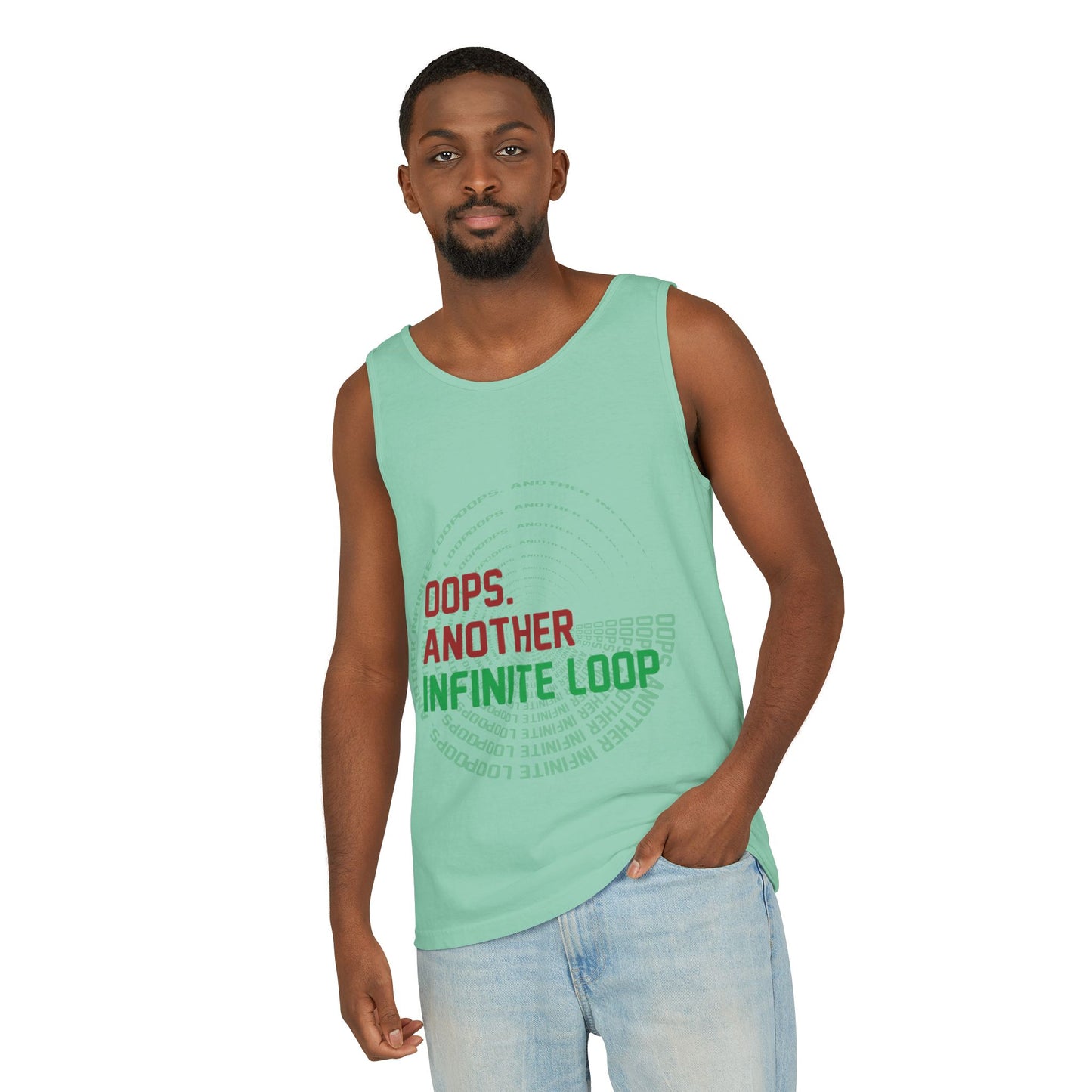 Oops, Another Infinite Loop Tank Top | Cotton Summer Tee, Gift for Tech Lovers, Casual Wear, Programming Humor Shirt, Comfortable [...]