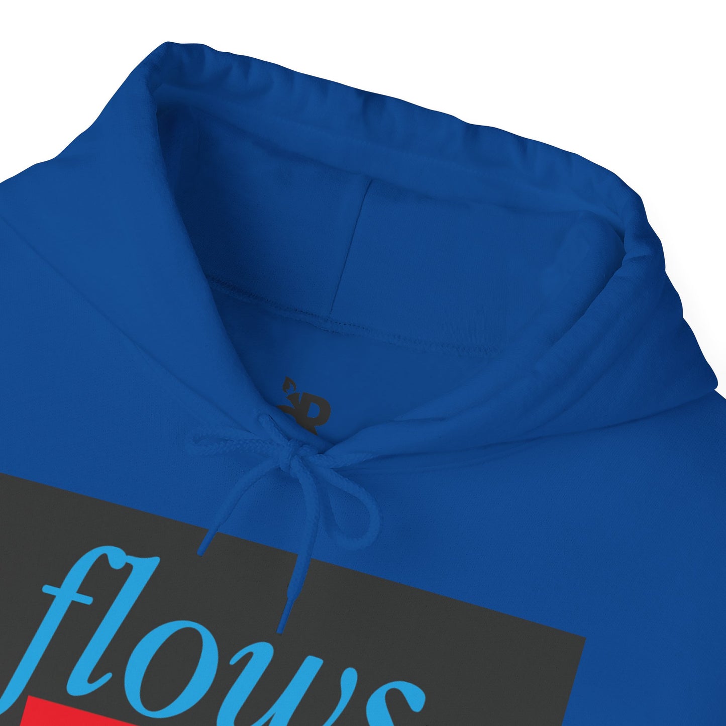 Trendy Hoodie with 'flows before bros' Design, Unisex Sweatshirt, Casual Wear, Gift for Friends, Everyday Comfort