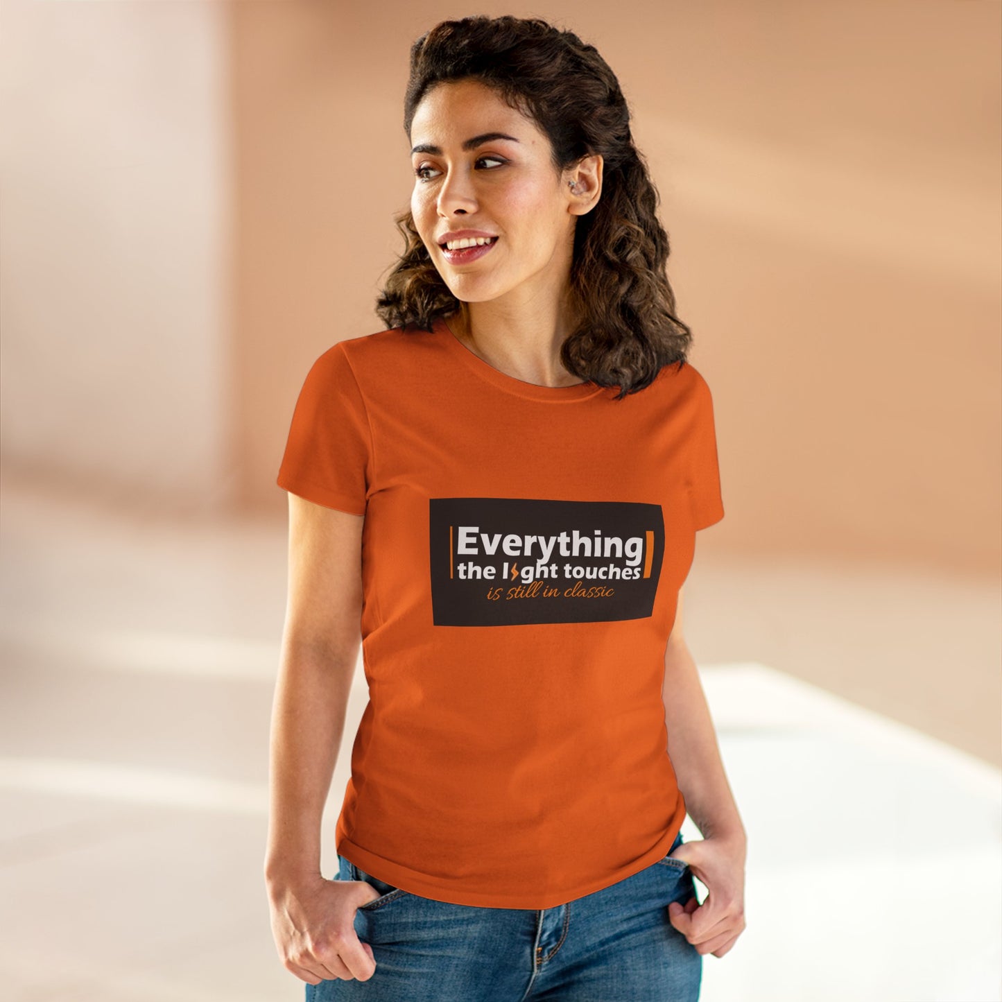 Stylish Inspirational Tee - Everything the Light Touches, Motivational Shirt for Women, Casual Everyday Wear, Gift Idea for Friends, [...]
