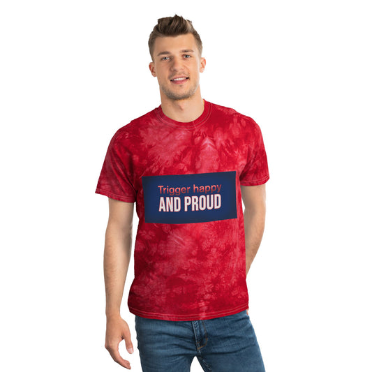 Trendy Tie-Dye Tee, Graphic T-Shirt, Casual Wear, Summer Vibes, Gift for Friends, Festival Clothing, Unique Fashion Statement