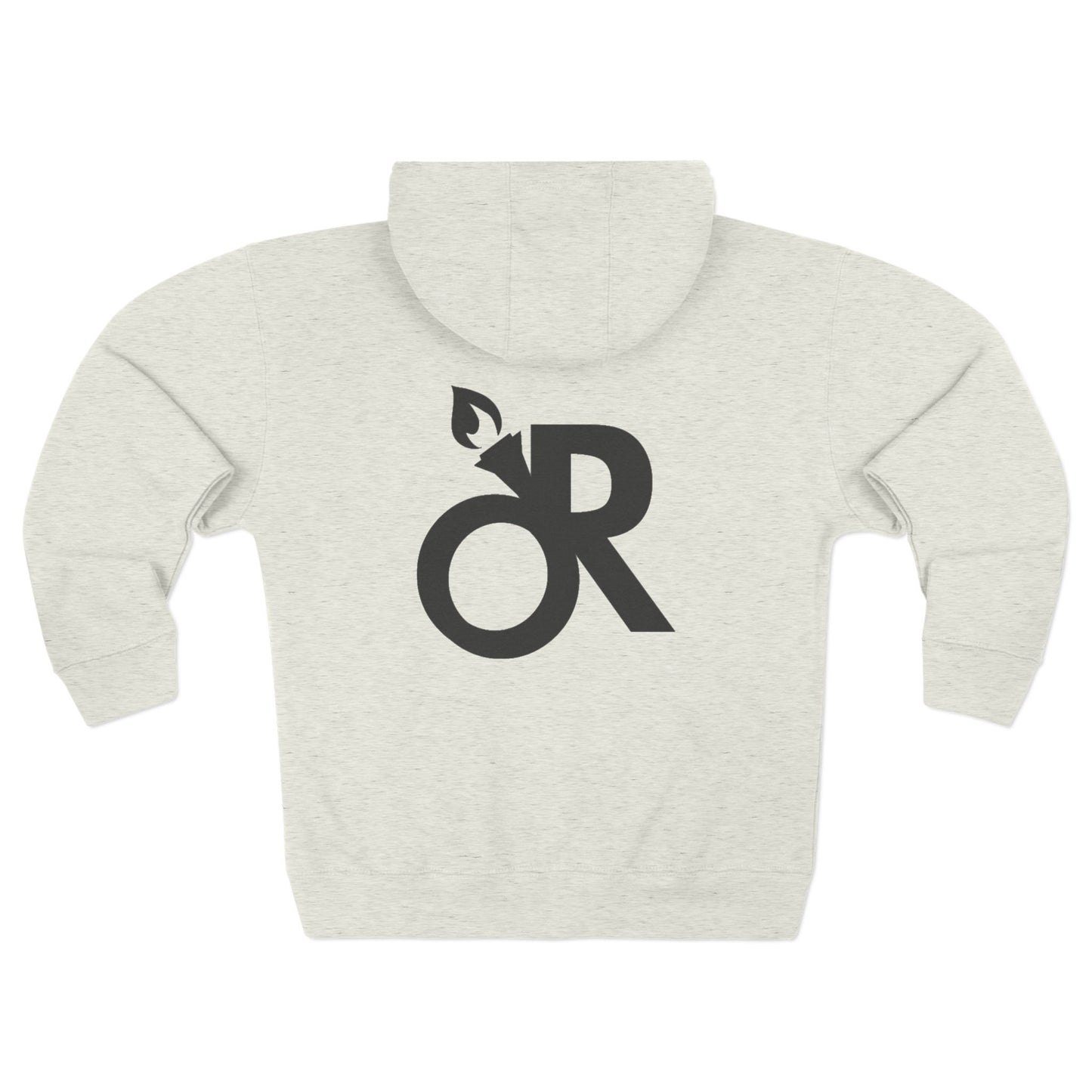 Inspirational Zip Hoodie, Cozy Sweatshirt, Stylish Layer, Unisex Casual Wear, Gift for Friends, Motivational Apparel