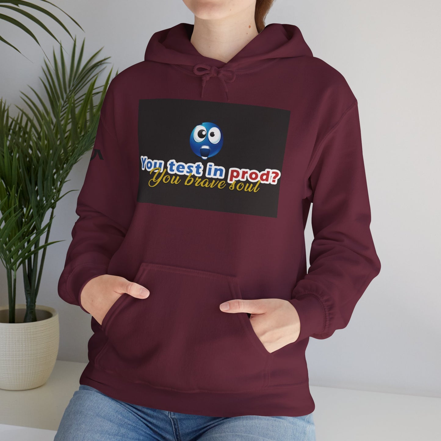 You Test in Prod Unisex Hooded Sweatshirt - Funny Software Developer Gift
